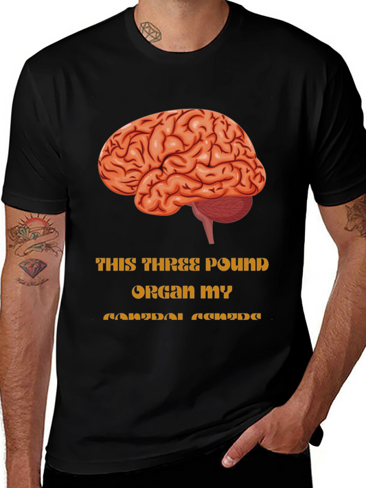 Brainpower T-Shirt:  3 Pound Organ - Apparel