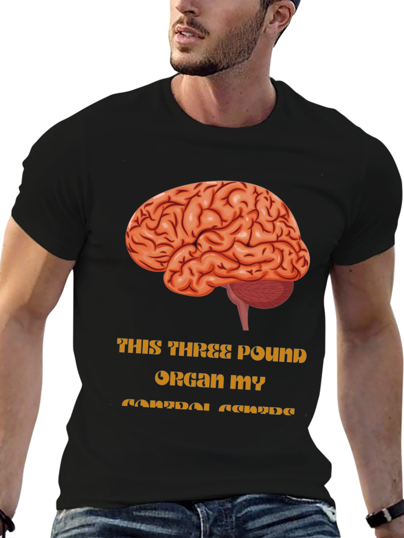 Brainpower T-Shirt:  3 Pound Organ - Apparel