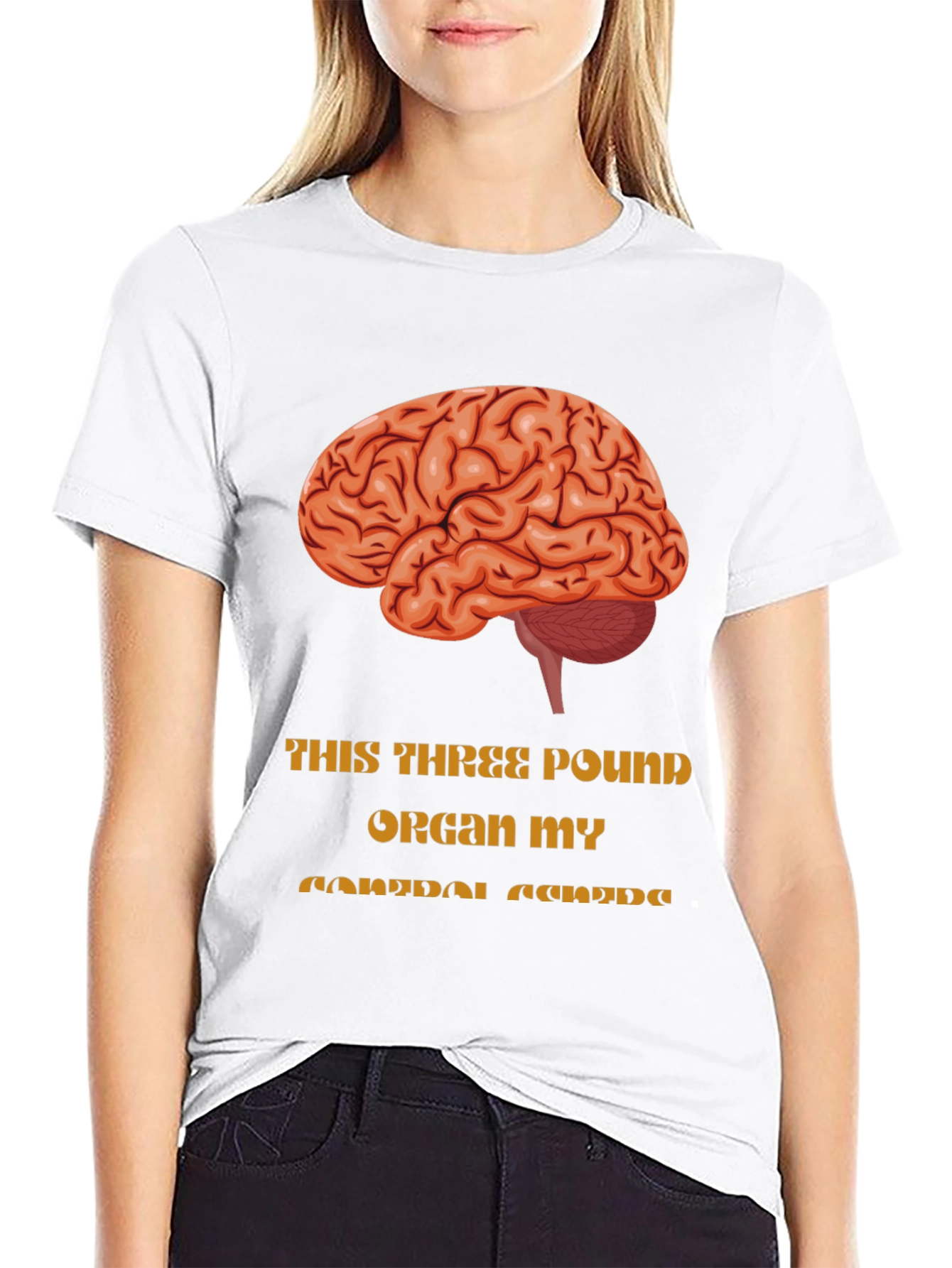 Brainpower T-Shirt:  3 Pound Organ - Apparel