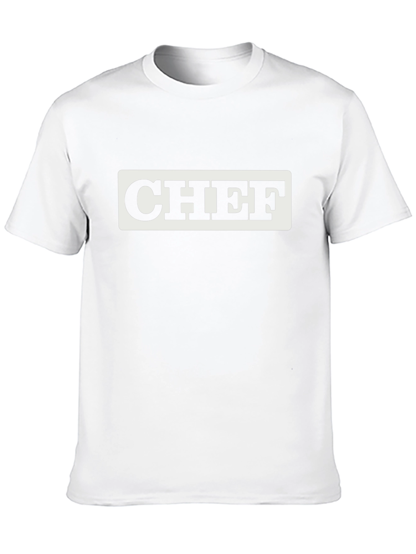 Chef T-Shirt - Bold Black Tee