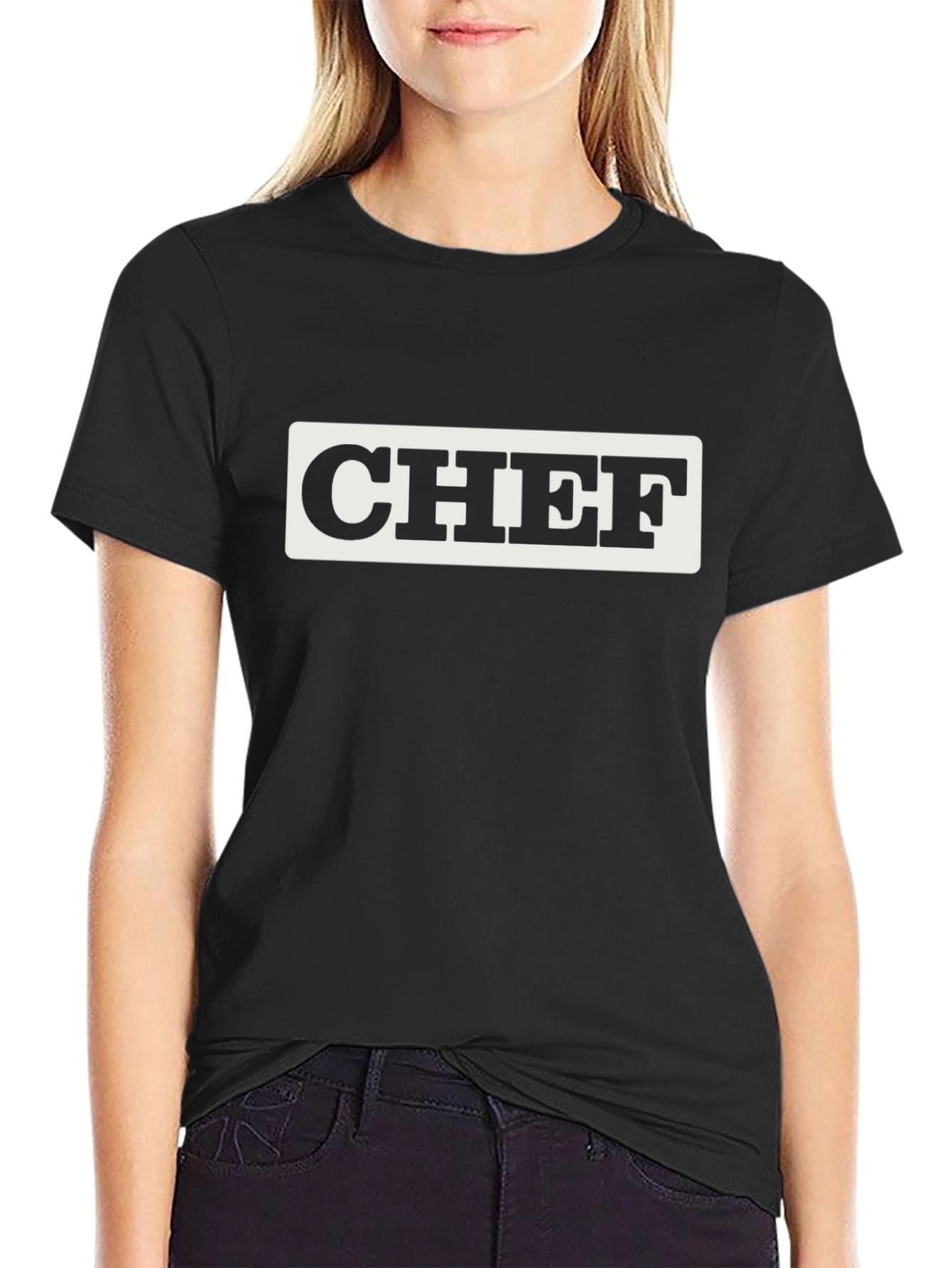 Chef T-Shirt - Bold Black Tee