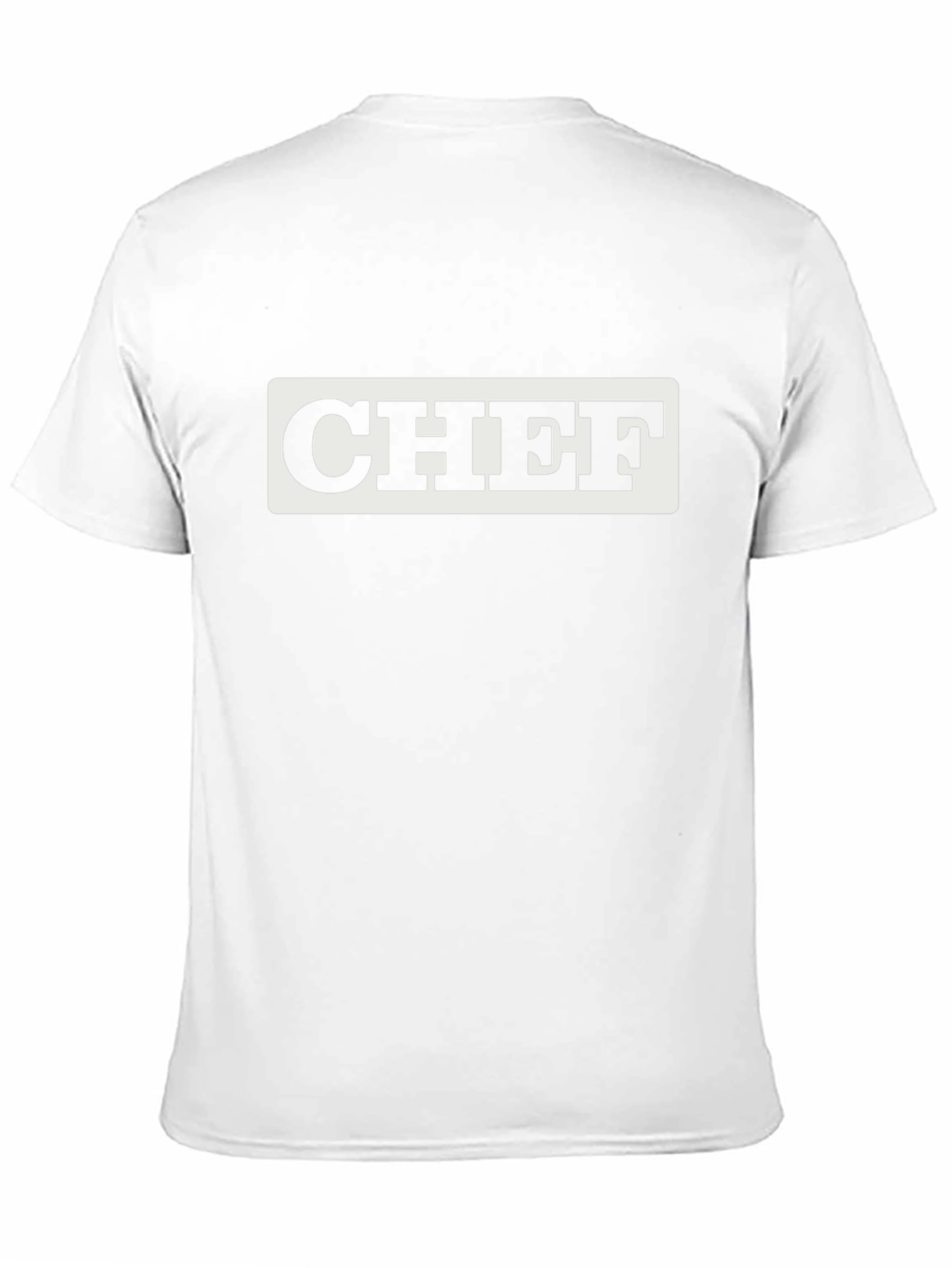 Chef T-Shirt - Bold Black Tee