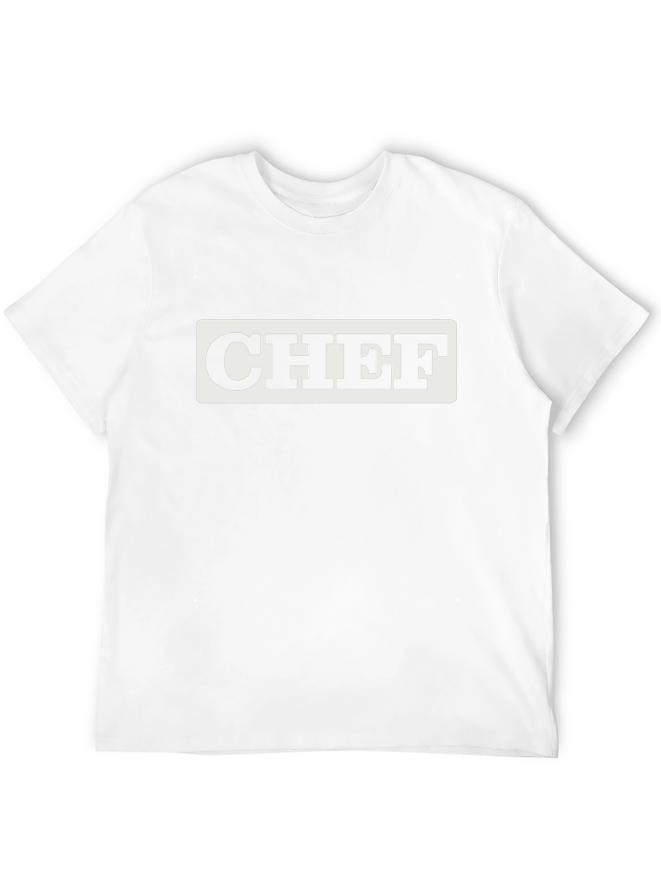 Chef T-Shirt - Bold Black Tee