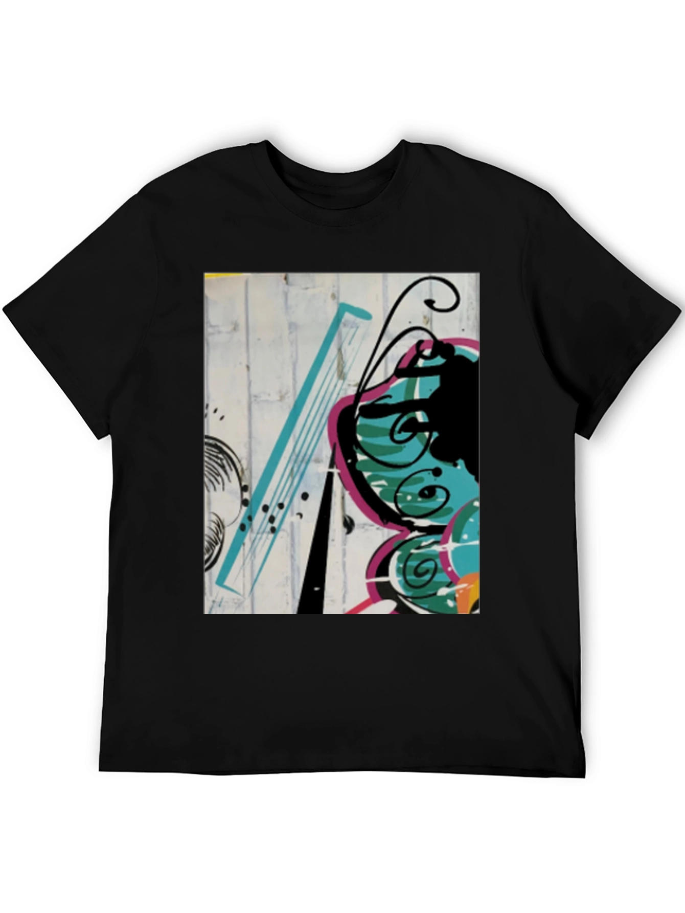 Abstract Butterfly Graphic Tee