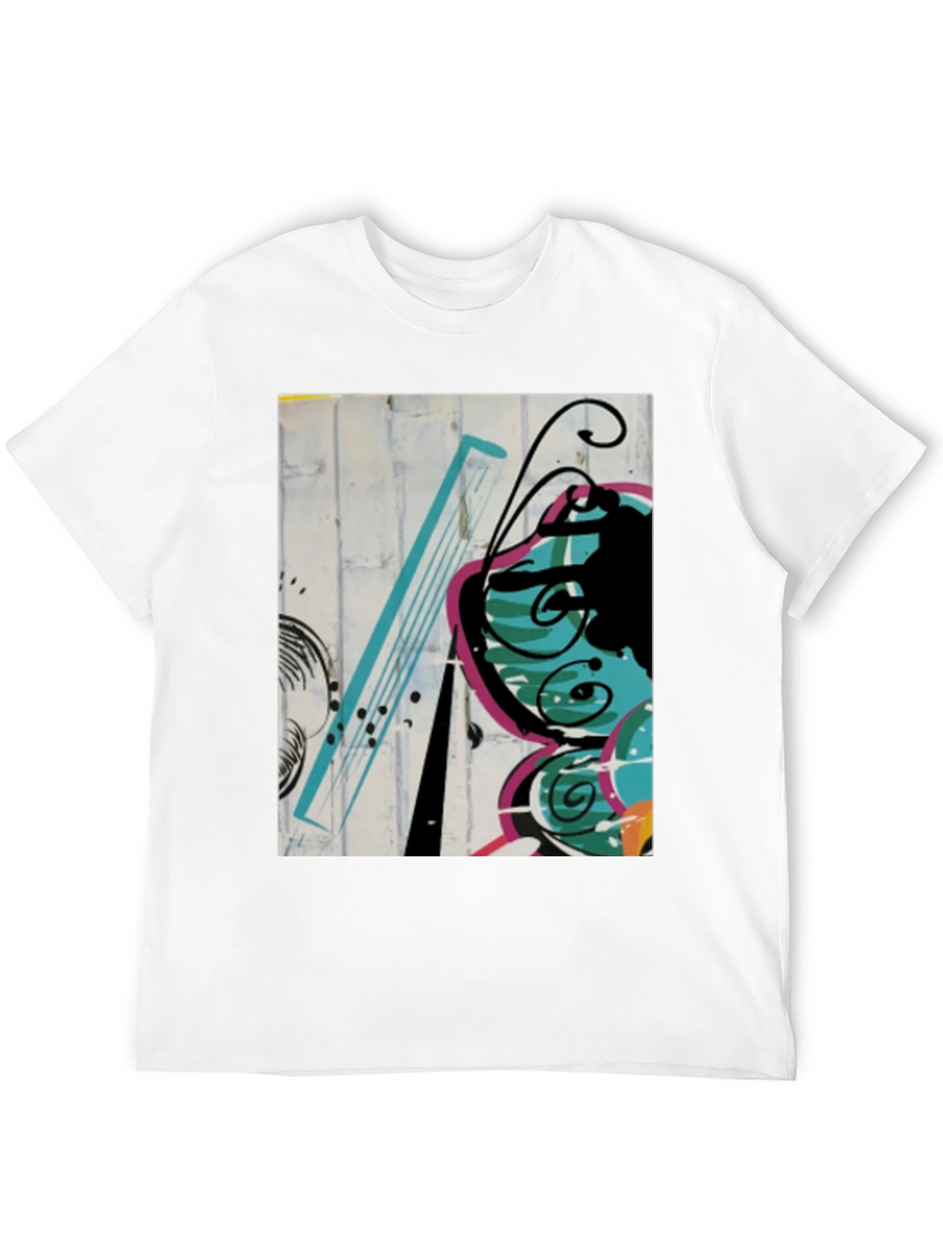 Abstract Butterfly Graphic Tee
