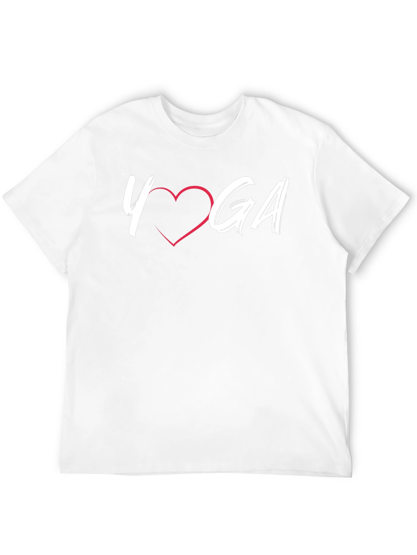 Yoga Love Graphic T-Shirt - Black
