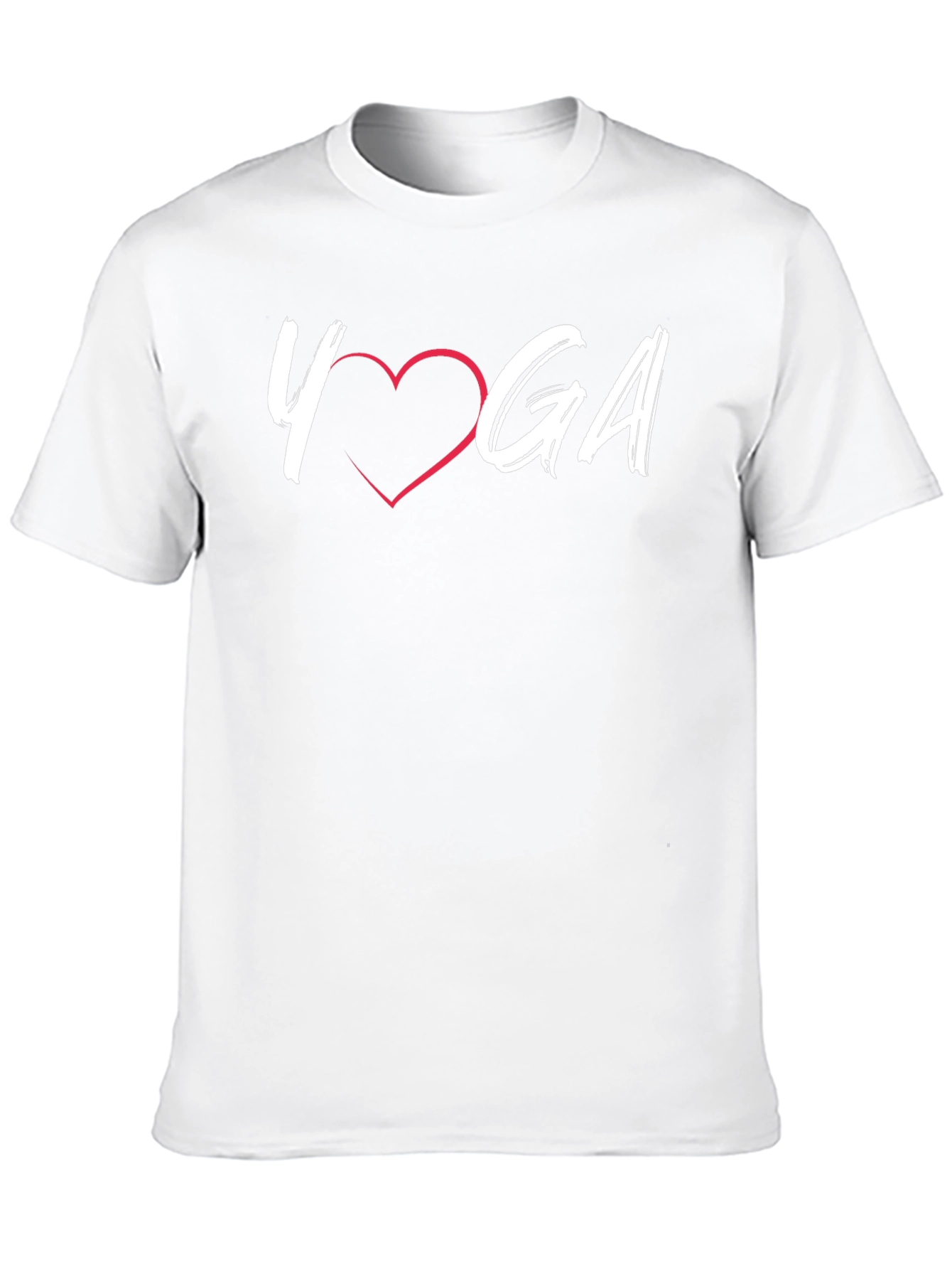 Yoga Love Graphic T-Shirt - Black