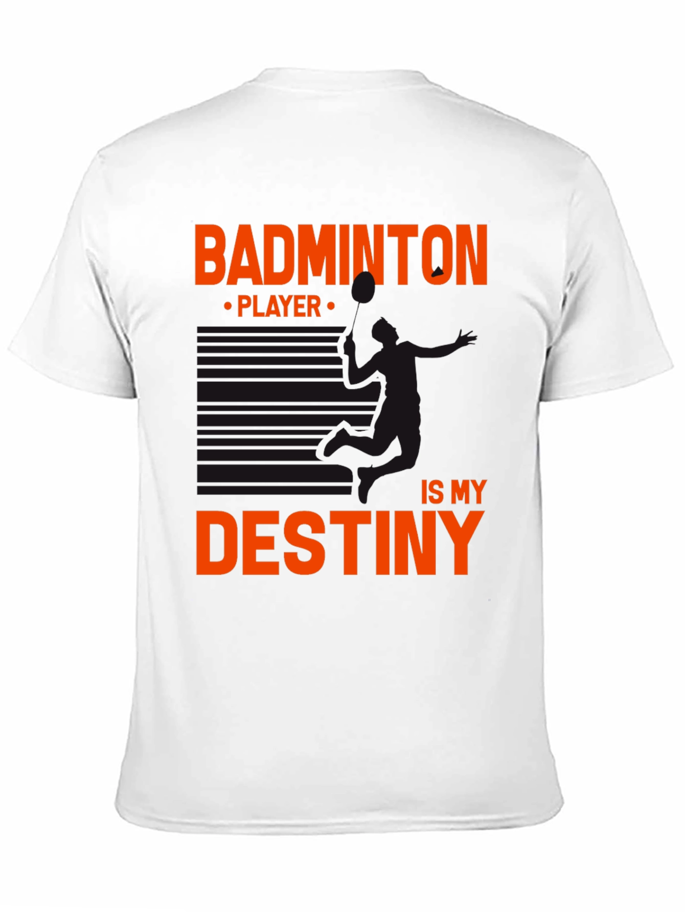 Badminton Destiny Tee - Sporty Graphic T-Shirt
