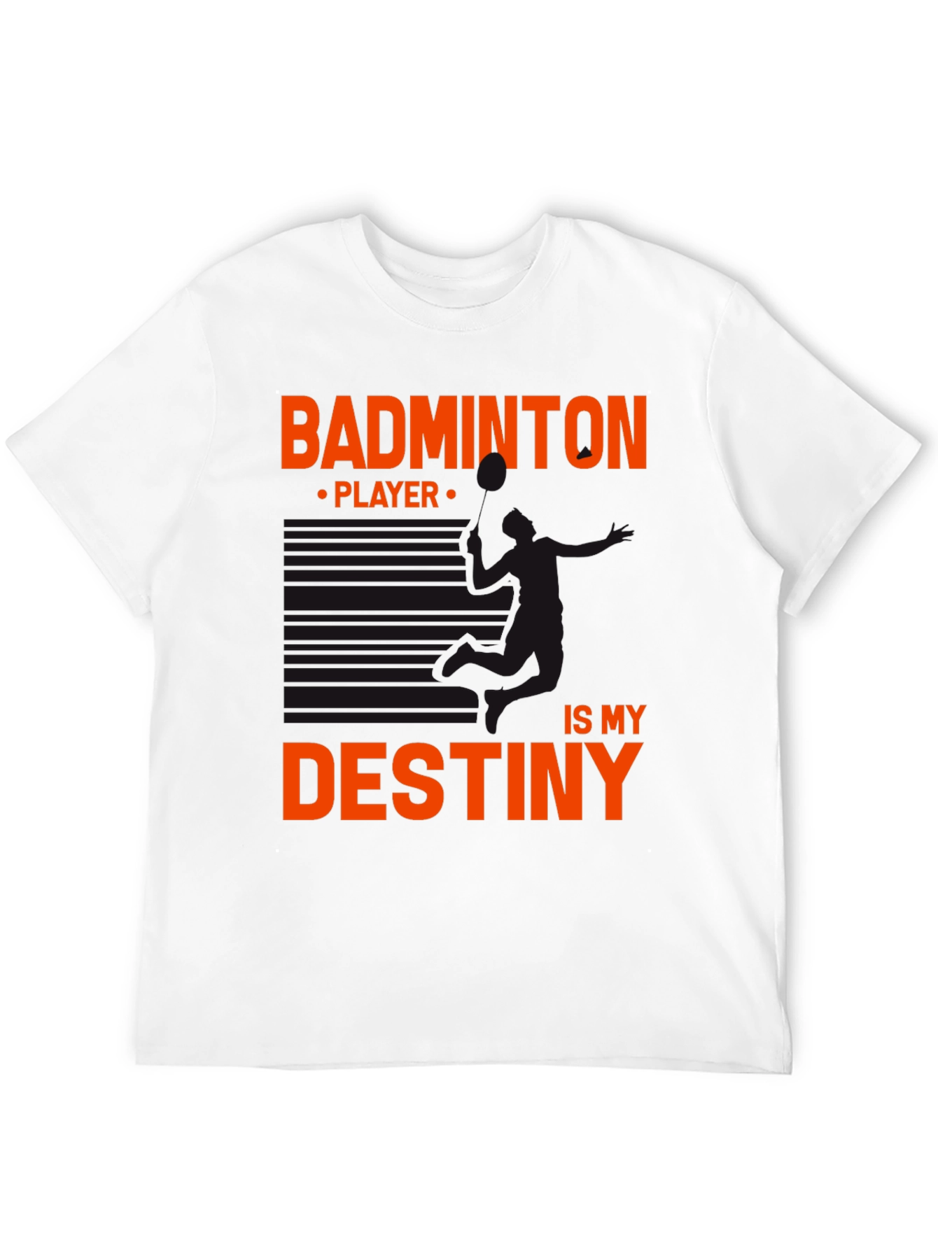 Badminton Destiny Tee - Sporty Graphic T-Shirt