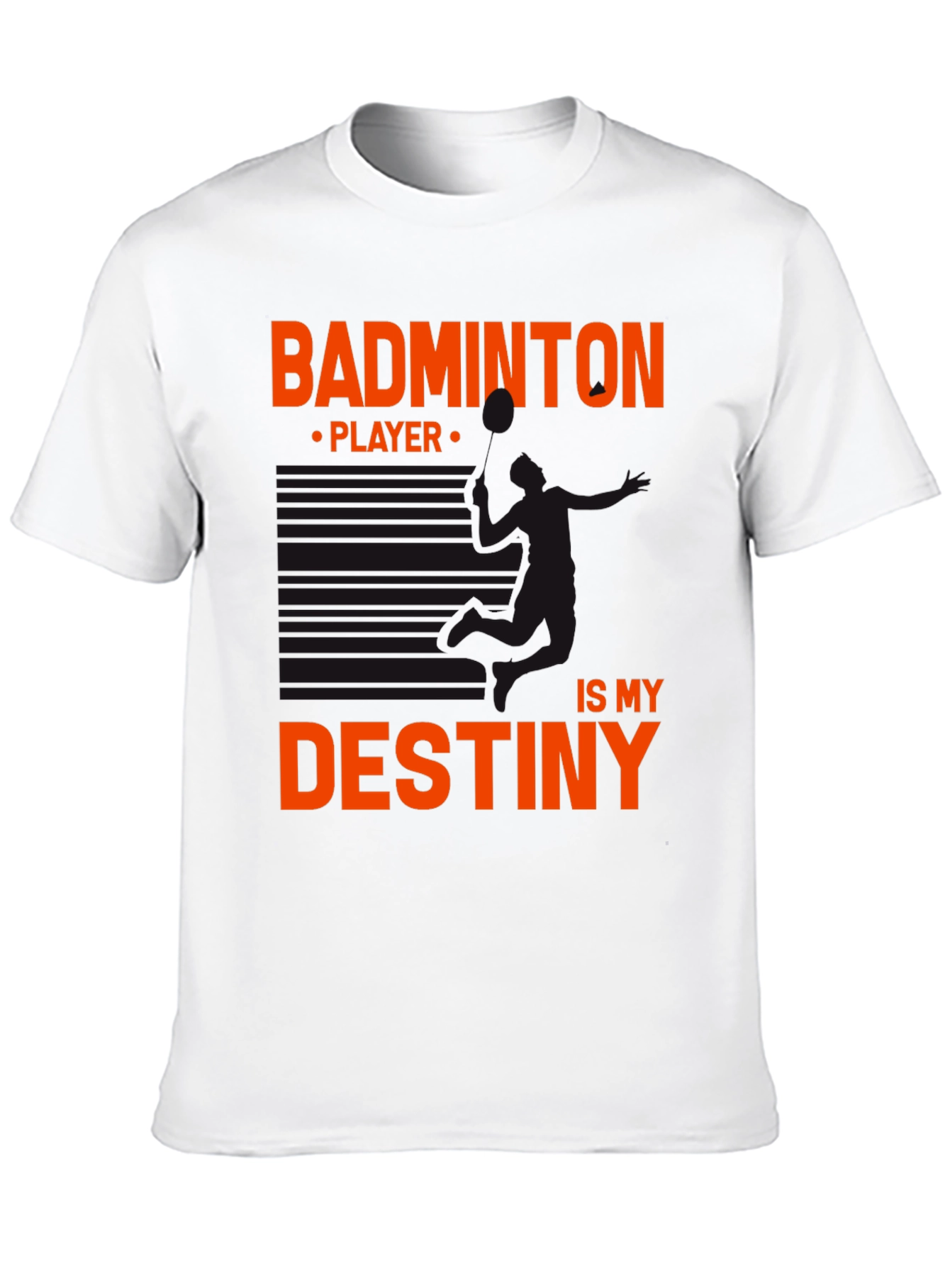 Badminton Destiny Tee - Sporty Graphic T-Shirt