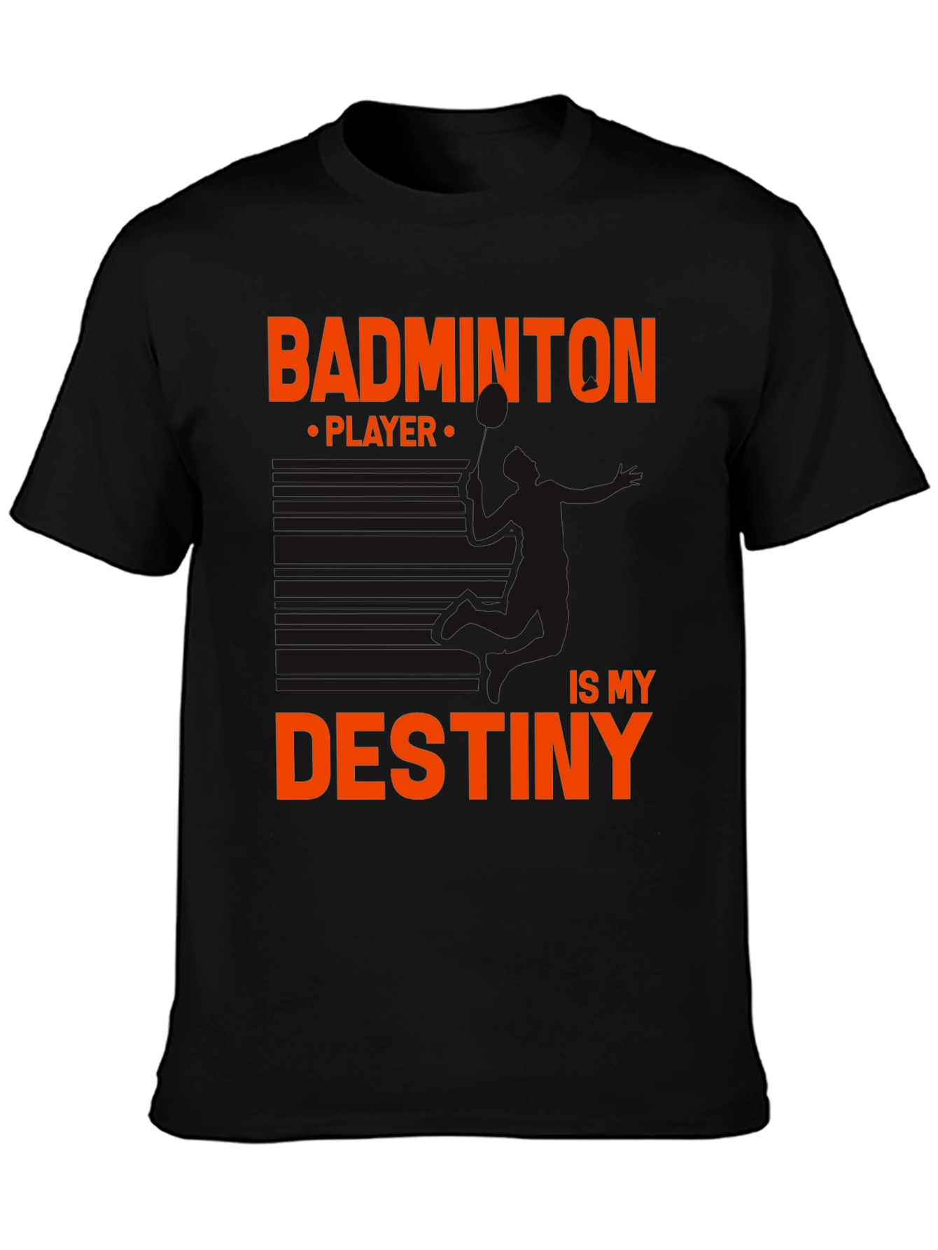Badminton Destiny Tee - Sporty Graphic T-Shirt