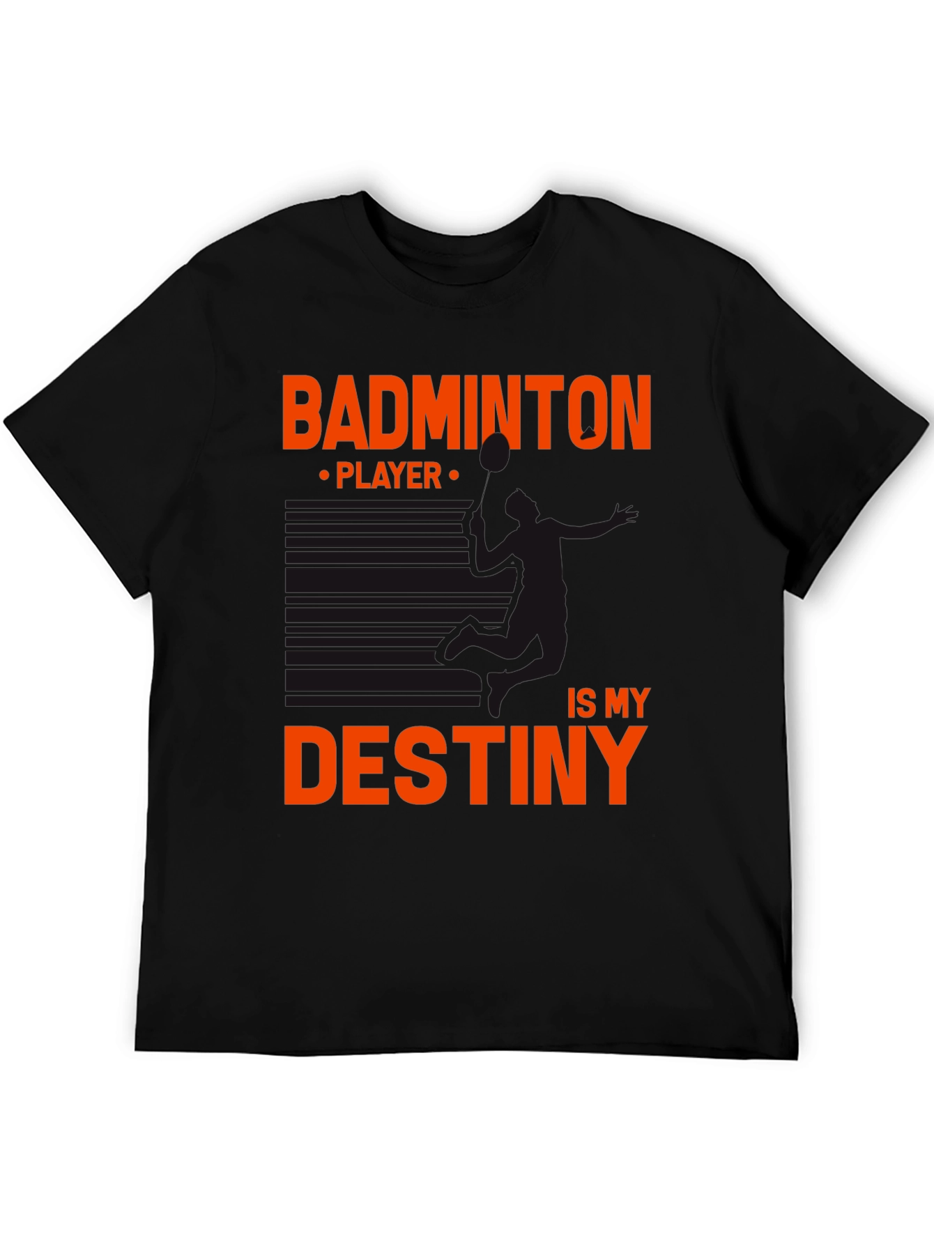 Badminton Destiny Tee - Sporty Graphic T-Shirt