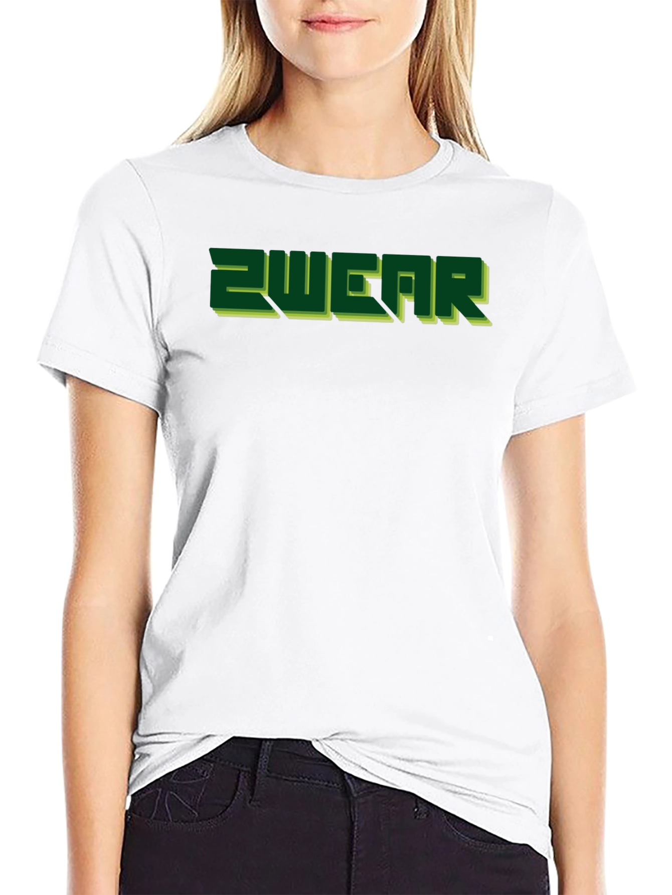 2WEAR Mens Black Graphic Tee