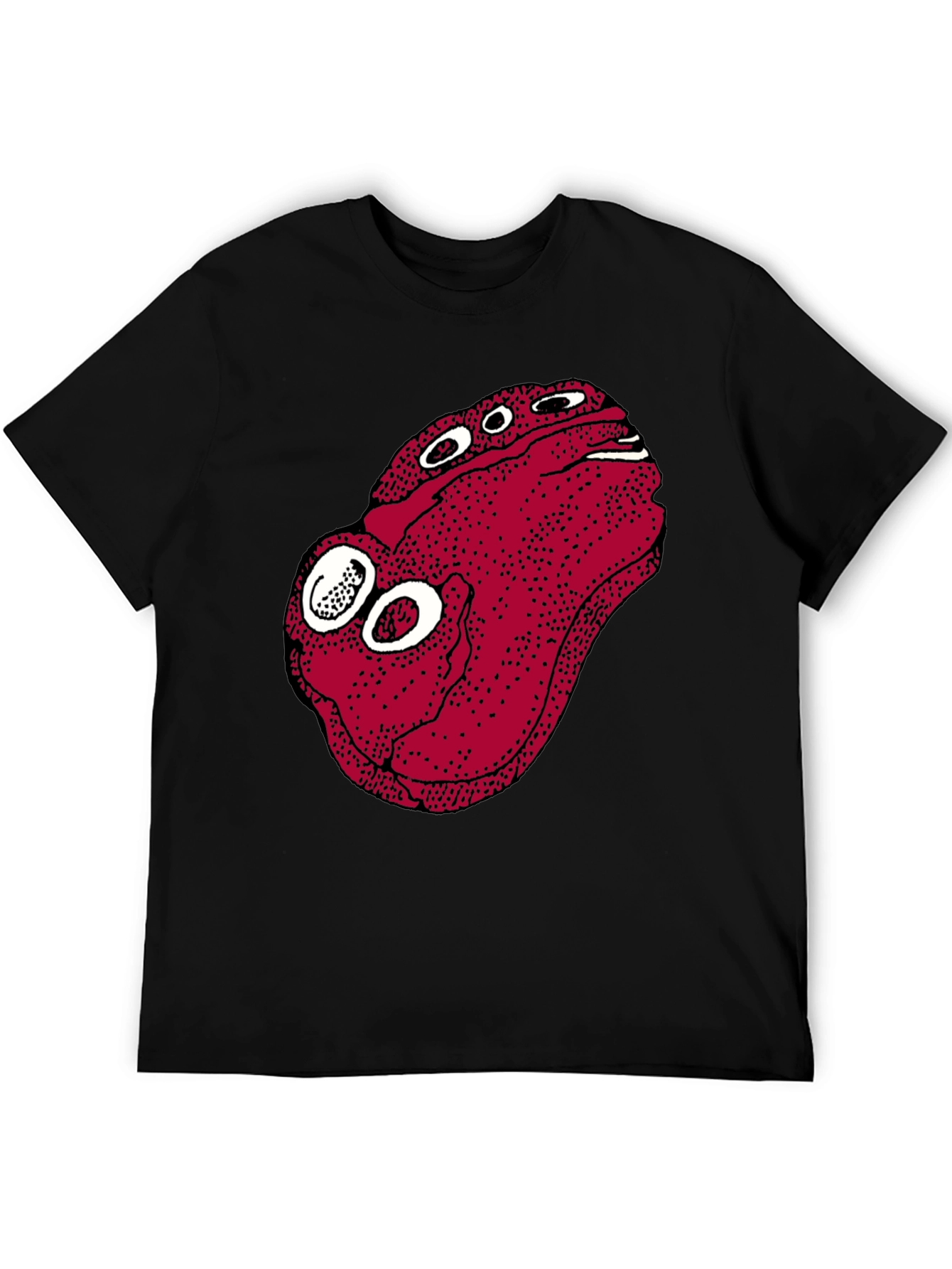 Funny Eyeball Graphic Tee - Unique Design
