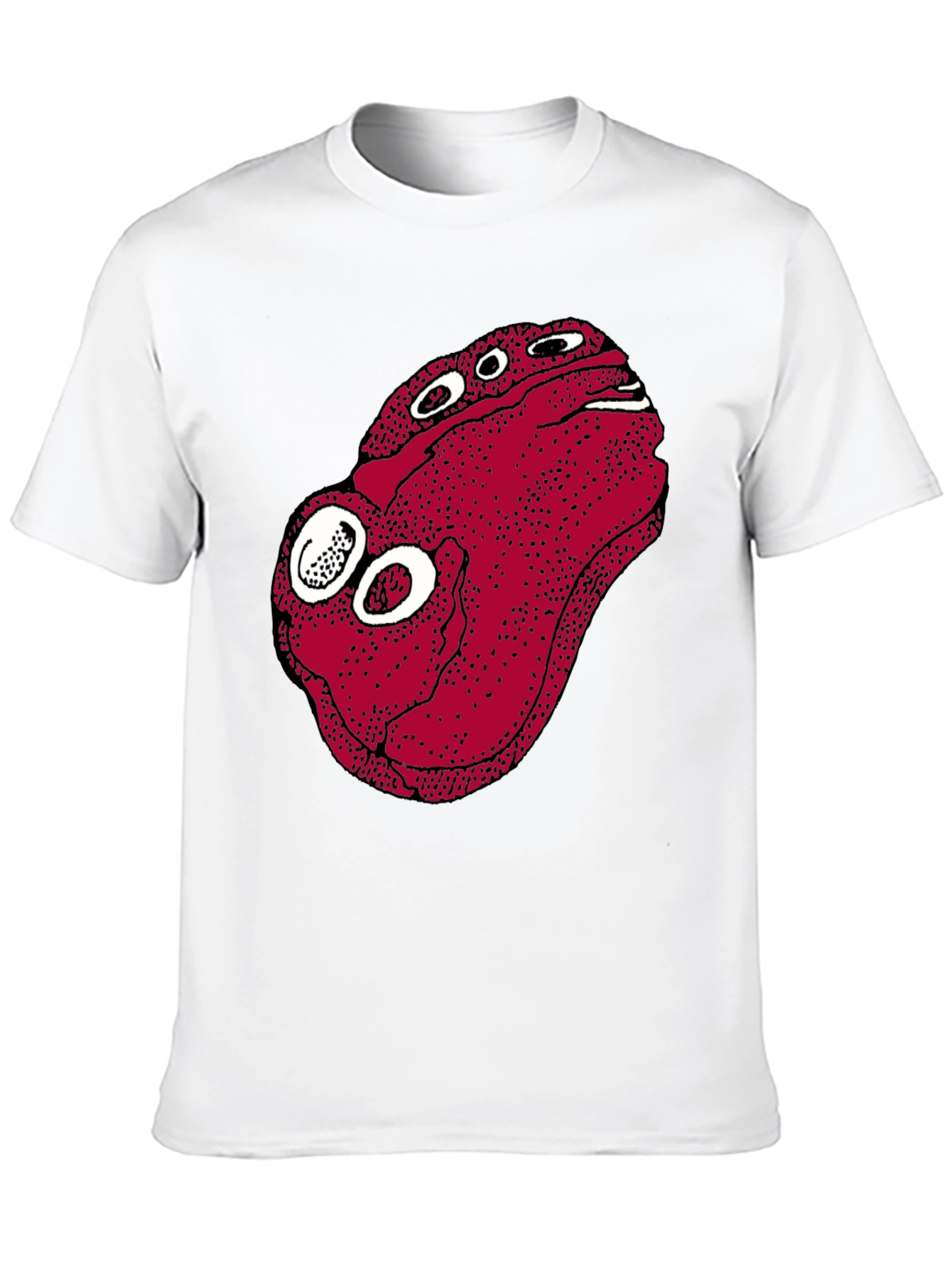 Funny Eyeball Graphic Tee - Unique Design