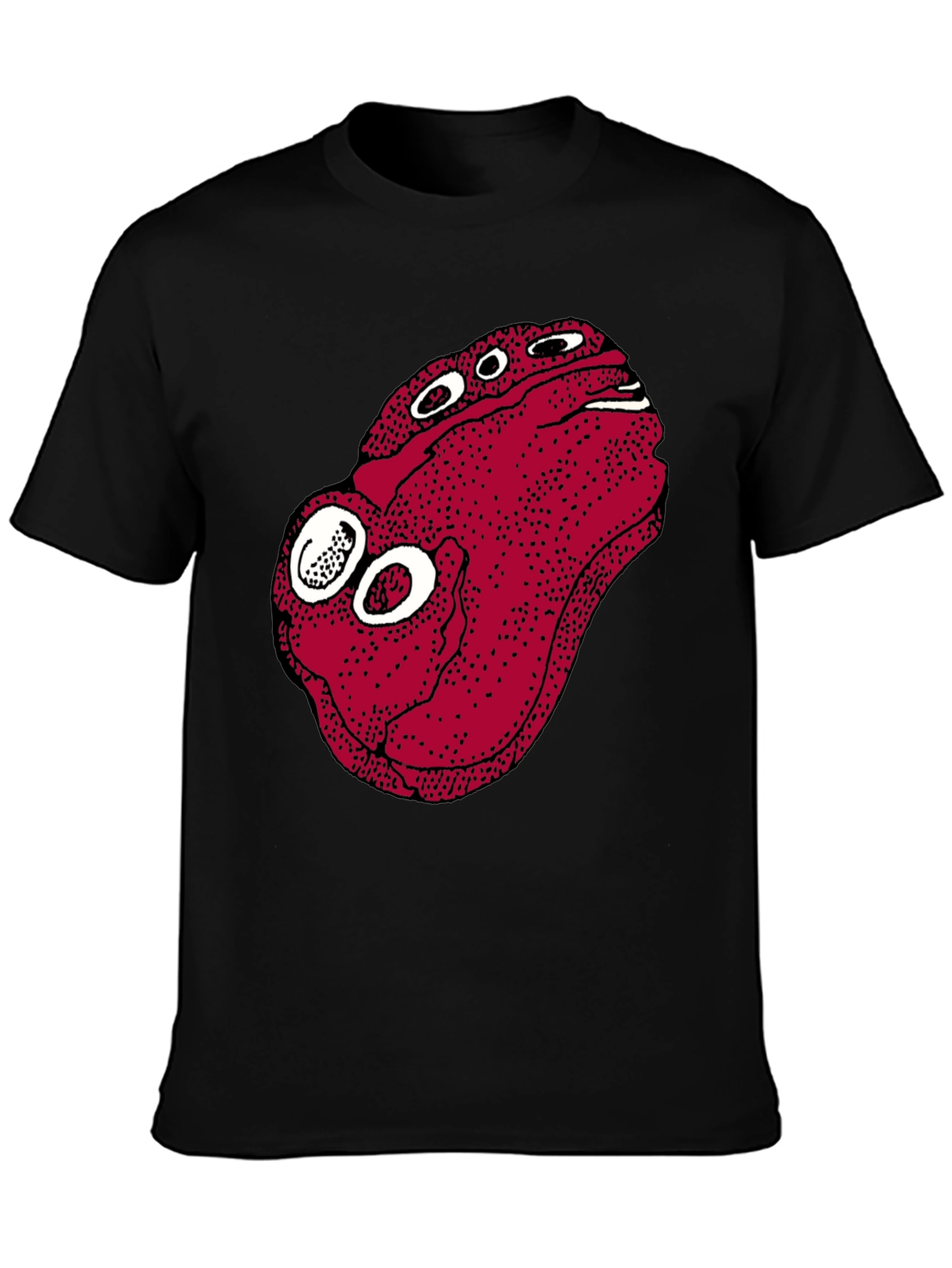 Funny Eyeball Graphic Tee - Unique Design