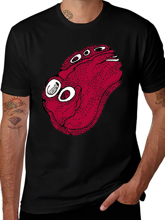 Funny Eyeball Graphic Tee - Unique Design