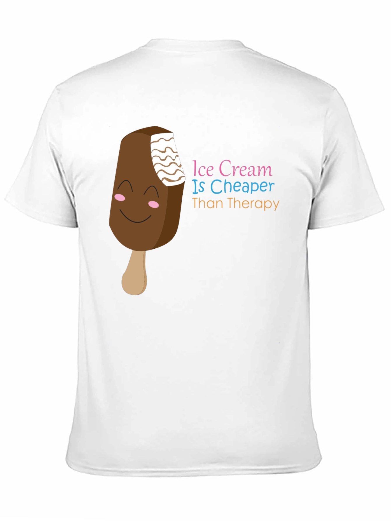 Ice Cream Therapy Humor T-Shirt