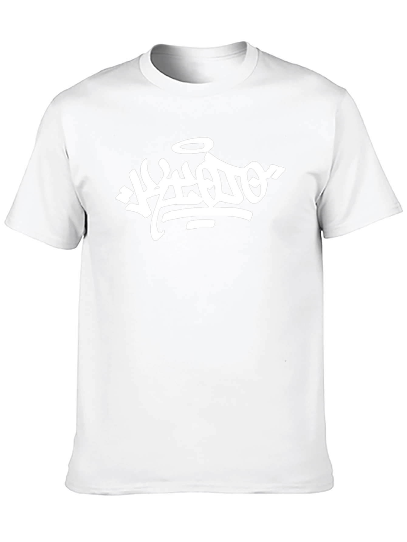 Cool Graffiti Art Black Cotton T-Shirt