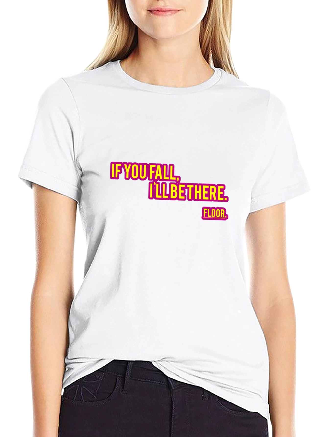 Humorous Ill Be There Graphic Tee