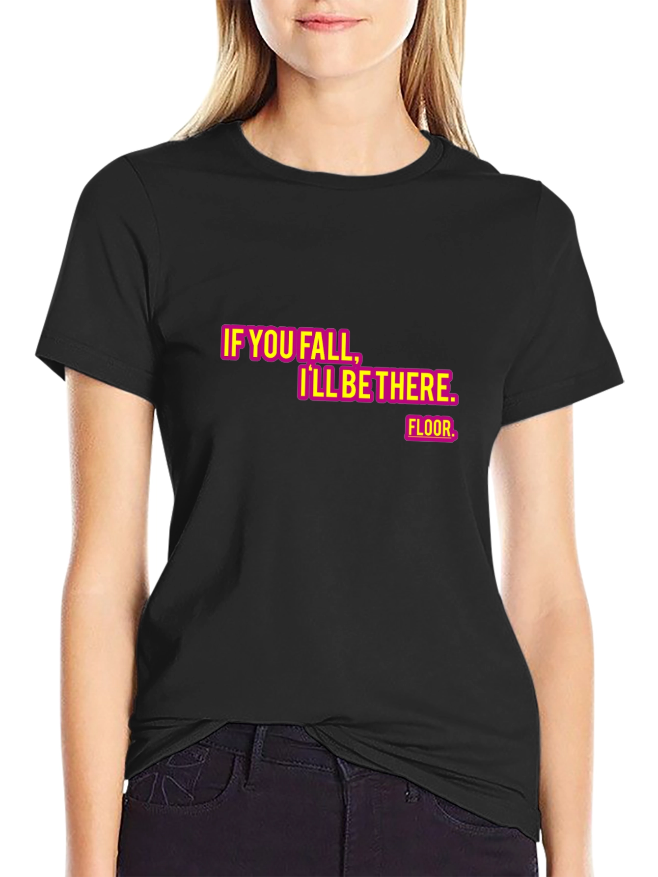 Humorous Ill Be There Graphic Tee