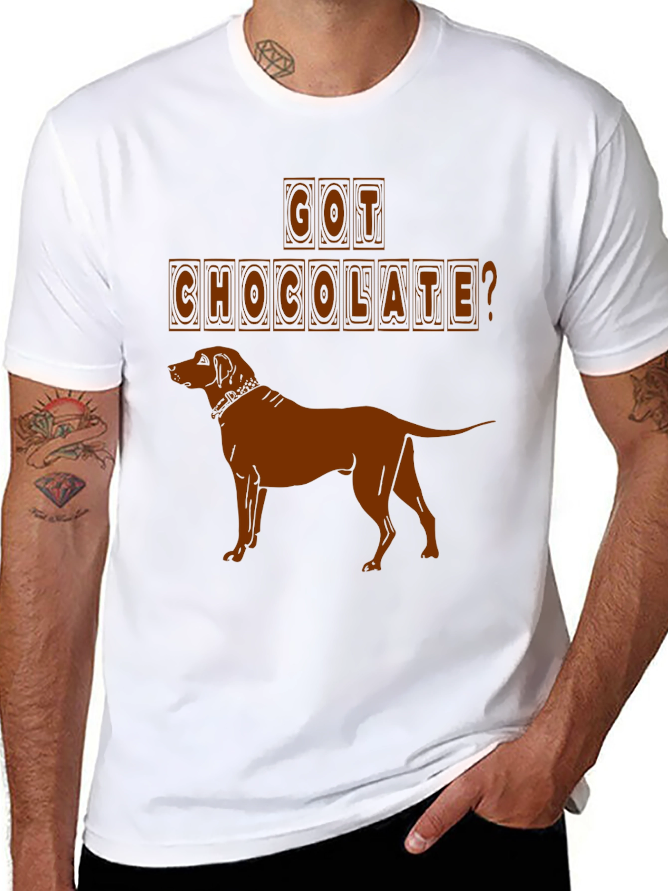 Got Chocolate? Dog Lover T-Shirt