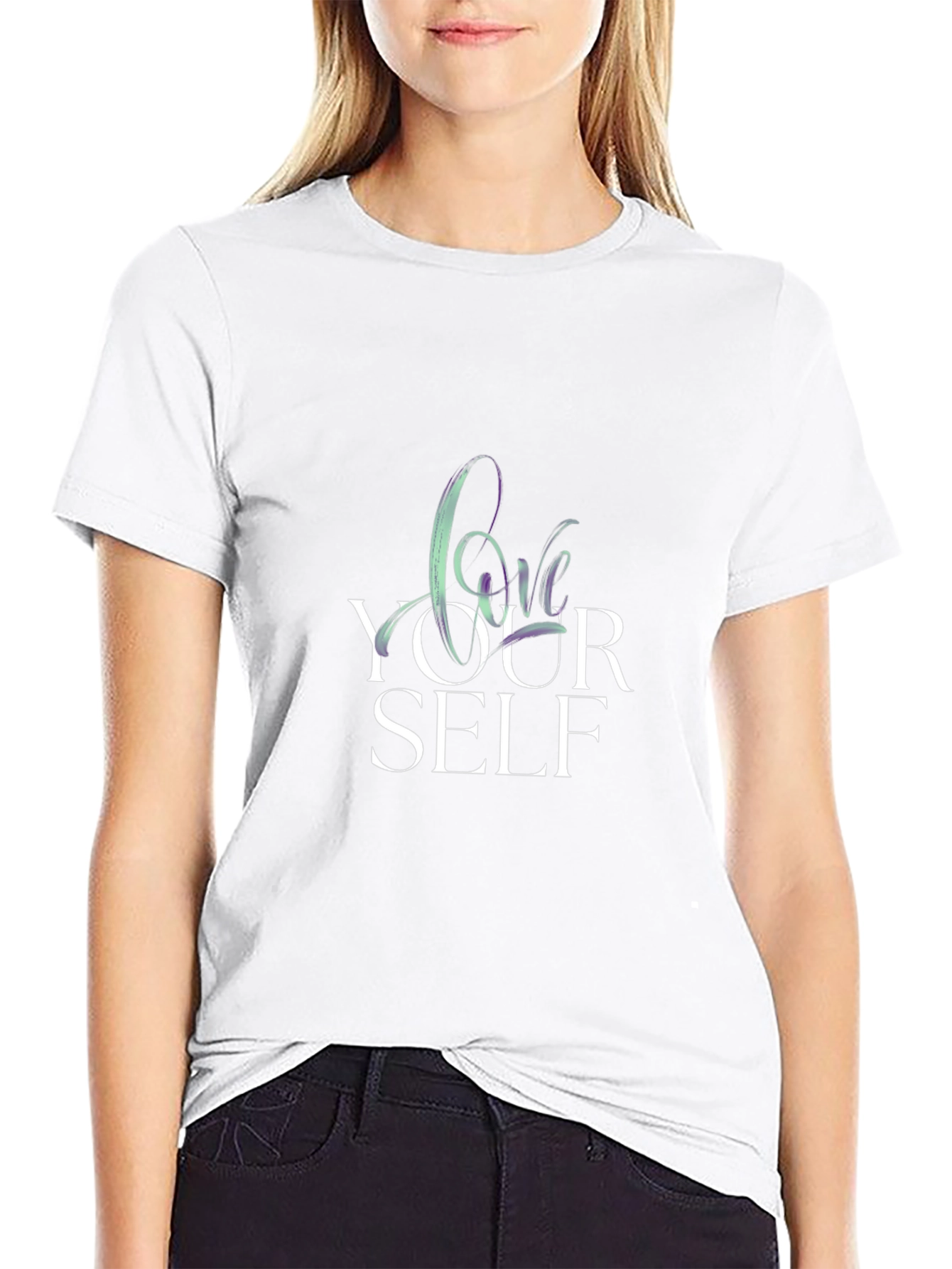 Love Yourself Graphic T-Shirt - Trendy Comfort