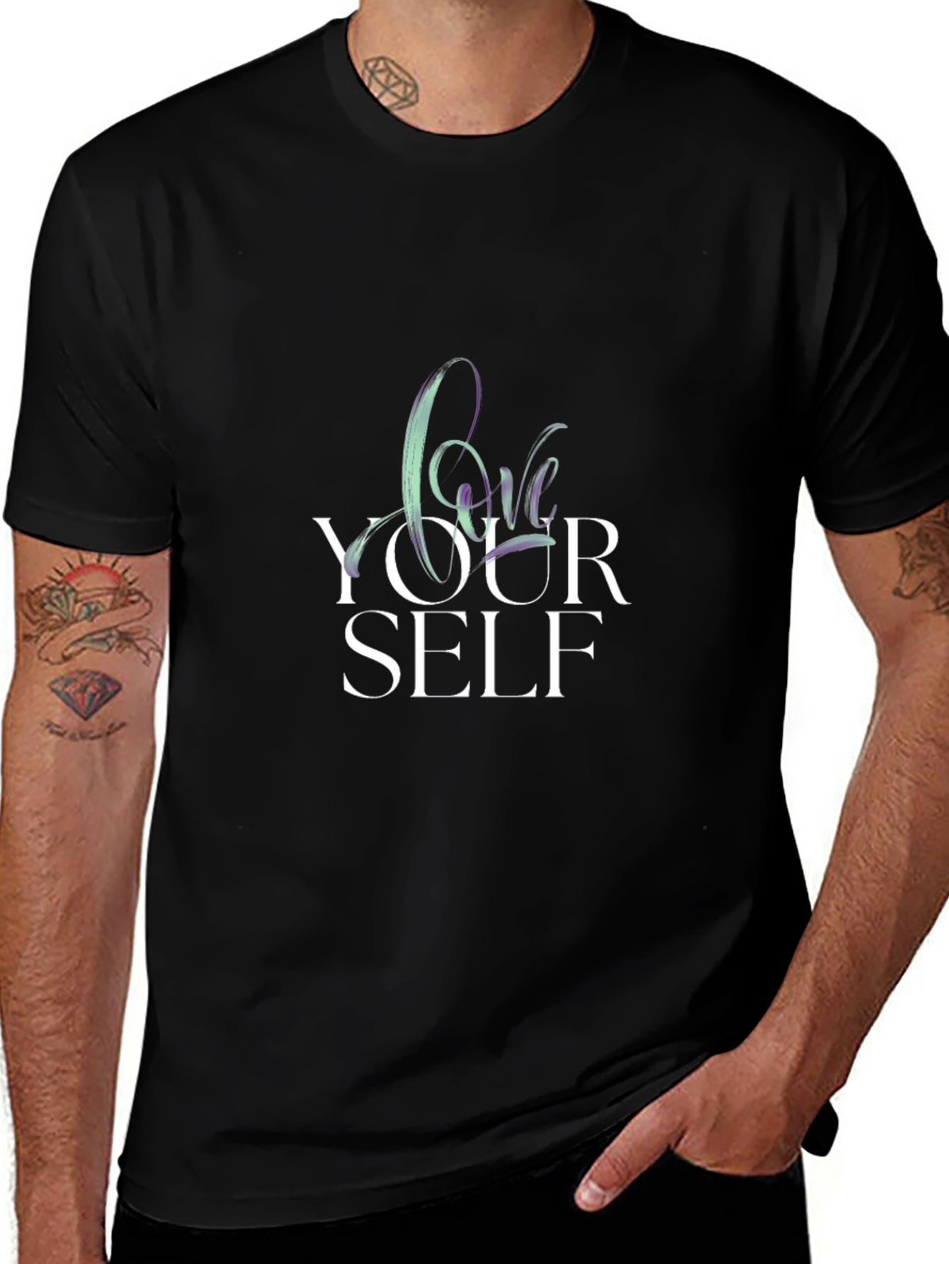 Love Yourself Graphic T-Shirt - Trendy Comfort