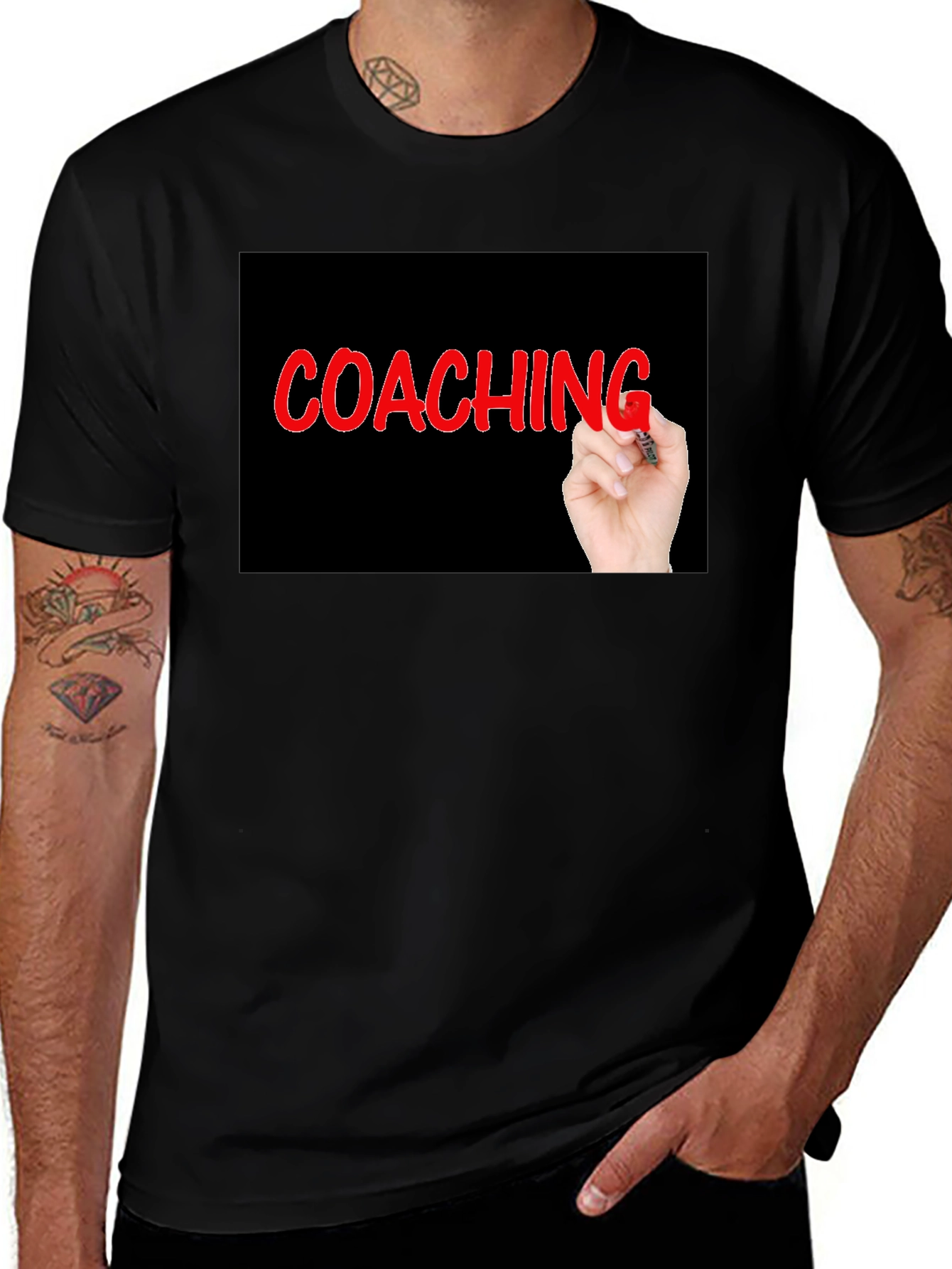 Coaching T-Shirt - Bold Graphic Tee