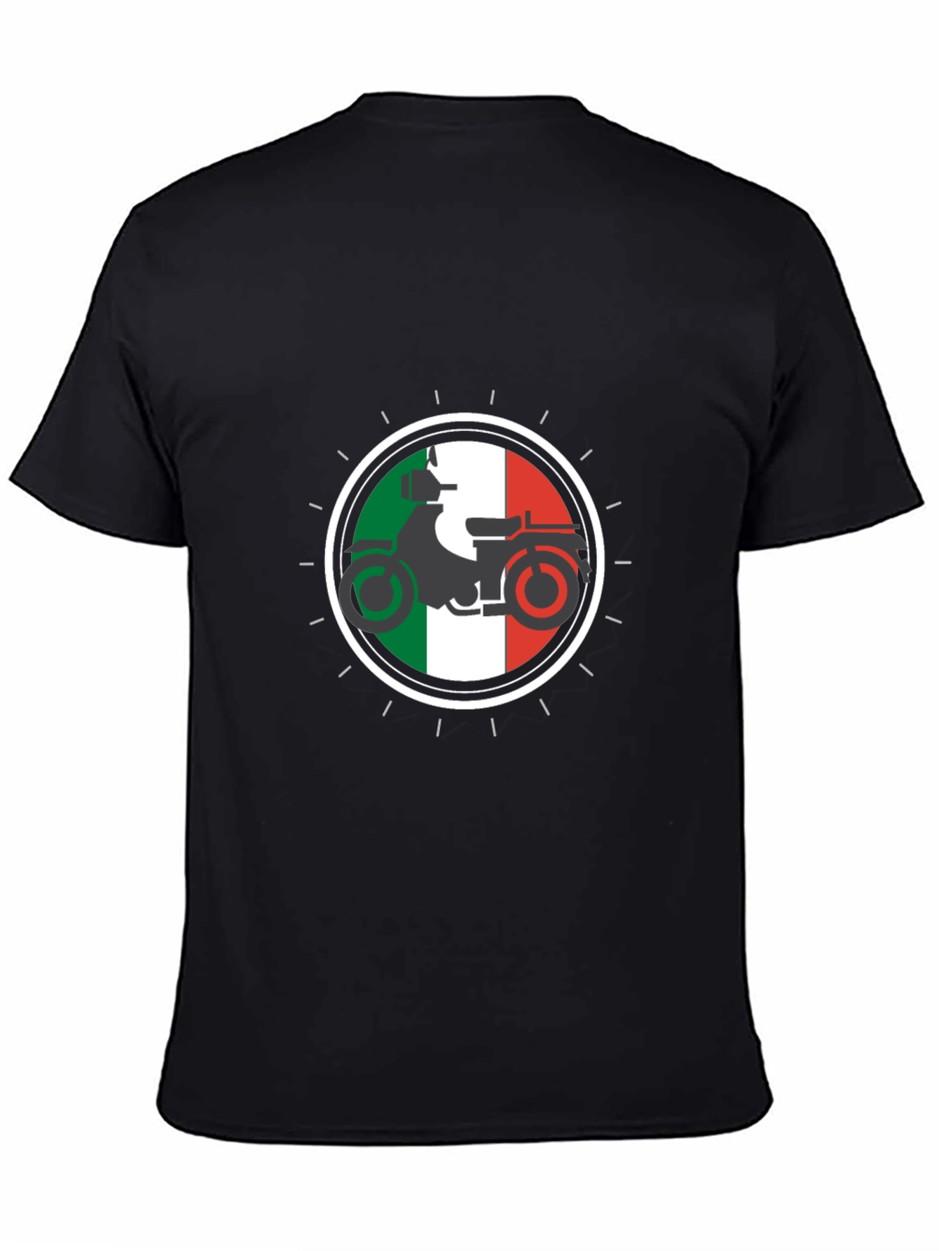 Italian Scooter Graphic T-Shirt