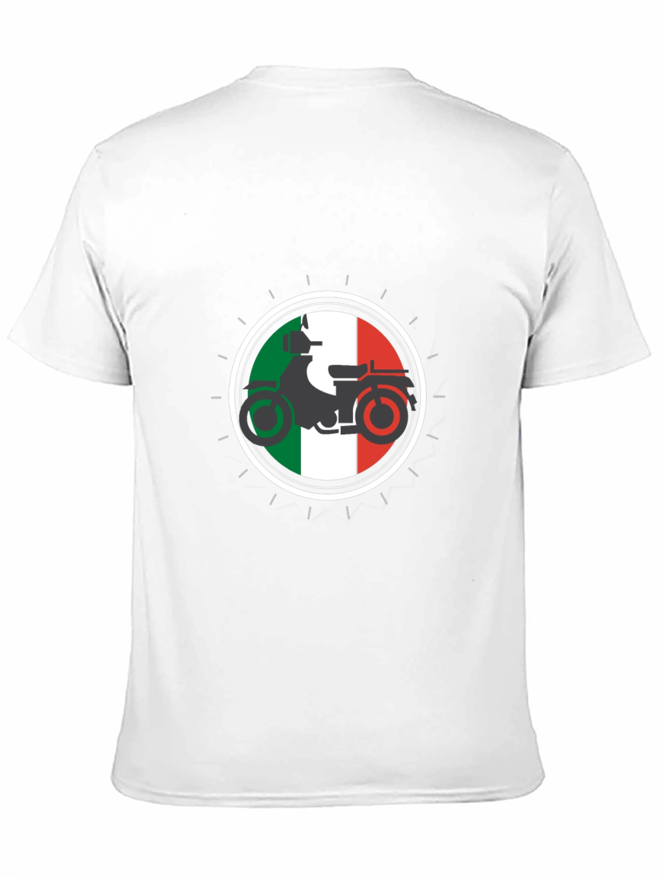 Italian Scooter Graphic T-Shirt