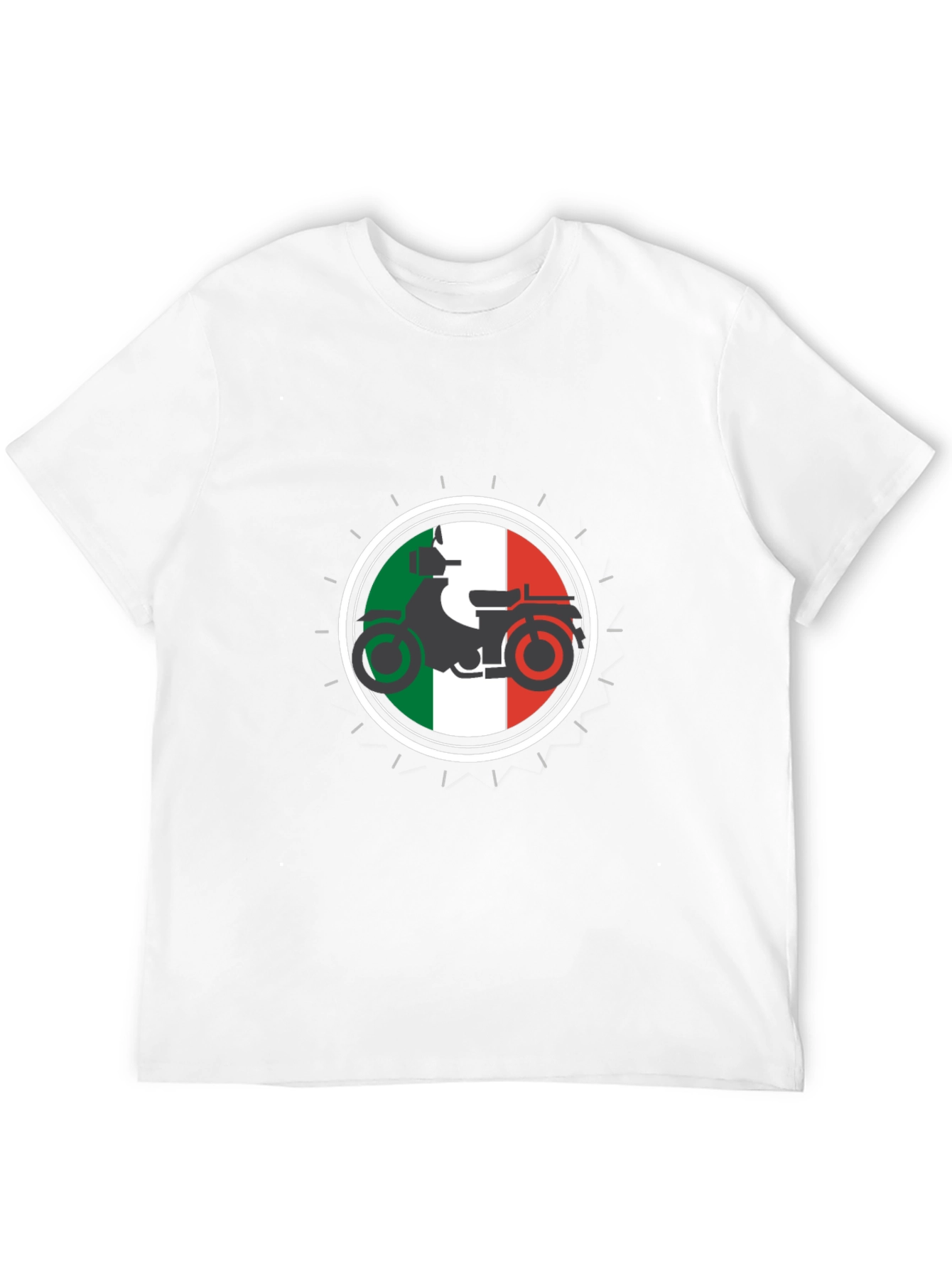 Italian Scooter Graphic T-Shirt