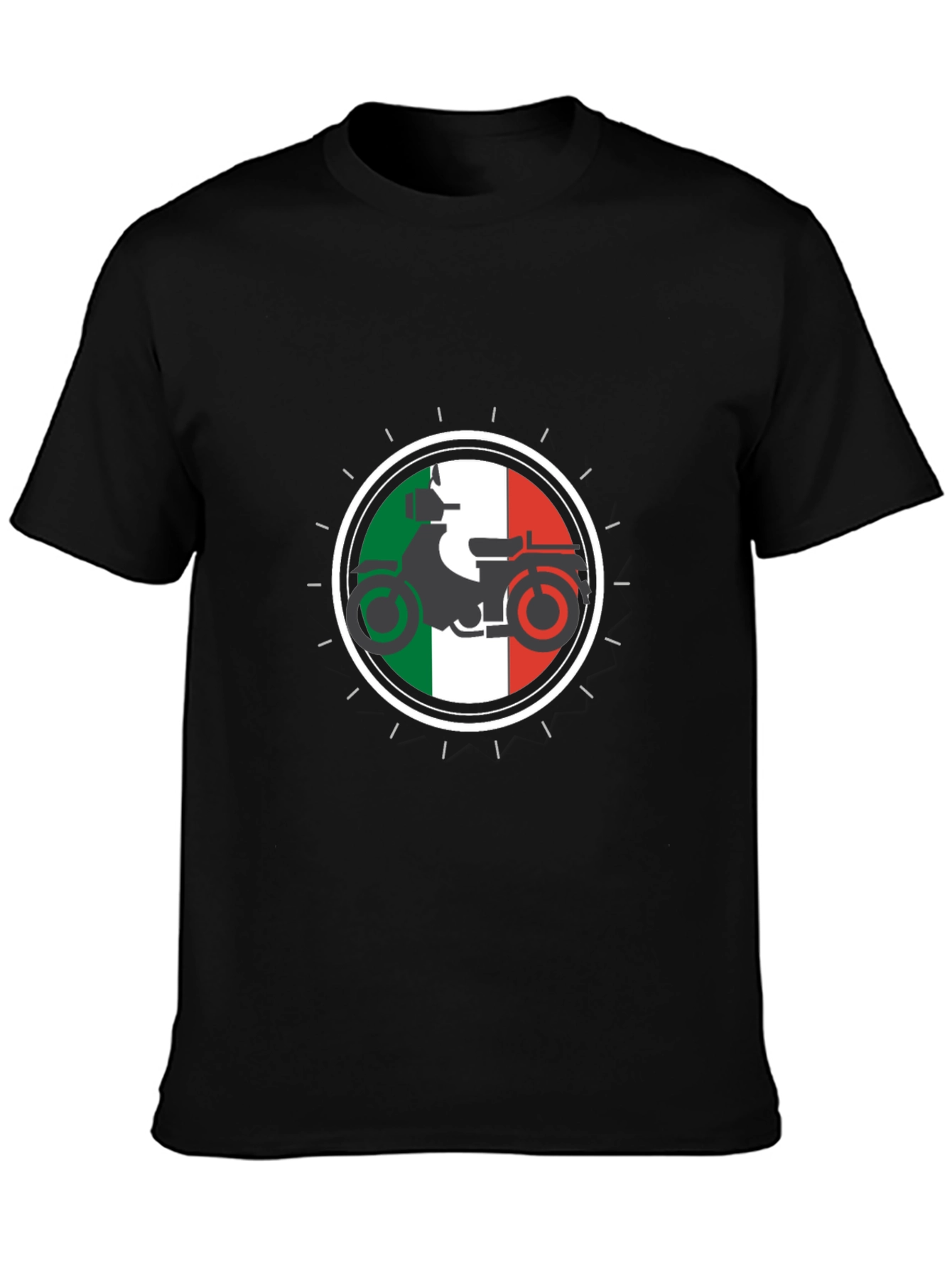Italian Scooter Graphic T-Shirt
