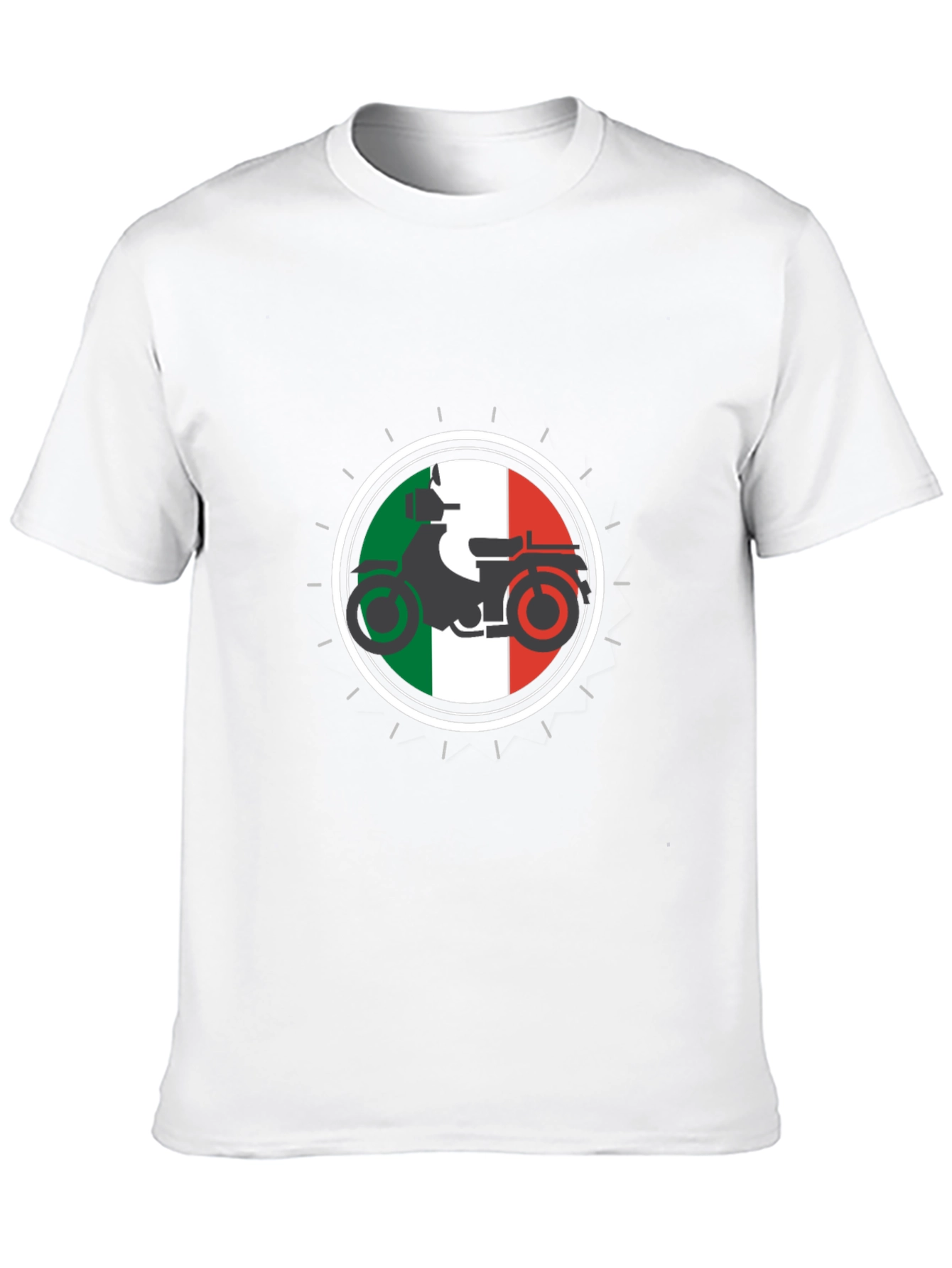 Italian Scooter Graphic T-Shirt