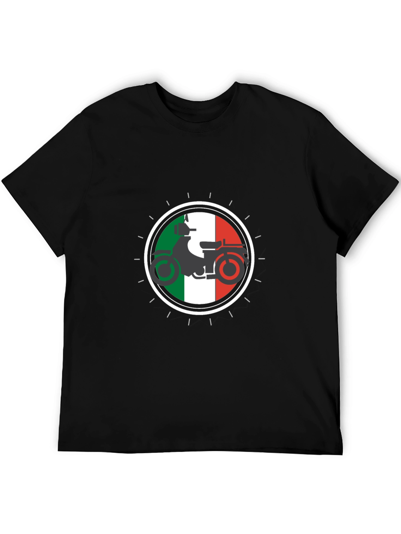 Italian Scooter Graphic T-Shirt