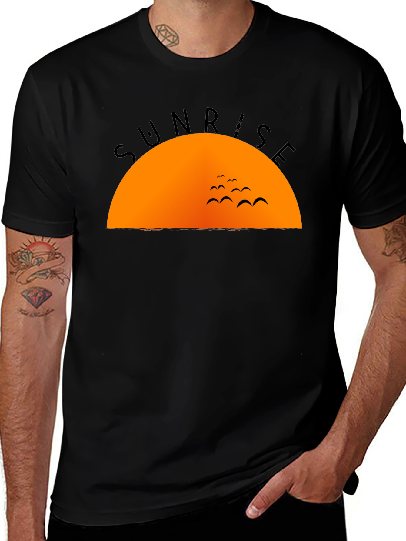 Sunrise Graphic T-Shirt - Nature Inspired Tee