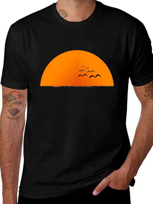 Sunrise Graphic T-Shirt - Nature Inspired Tee