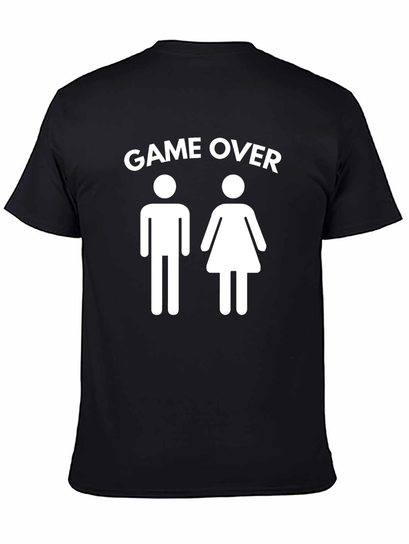 Game Over Funny Couple T-Shirt
