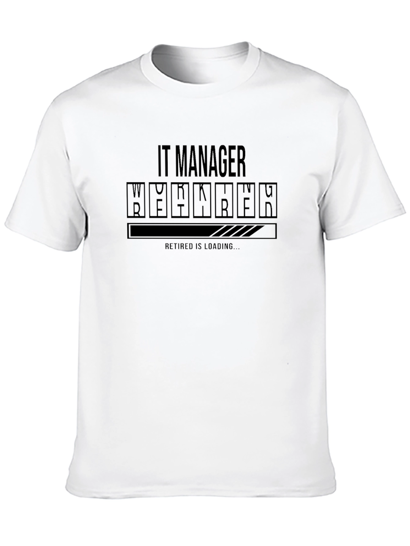 IT Manager Retired Loading T-Shirt