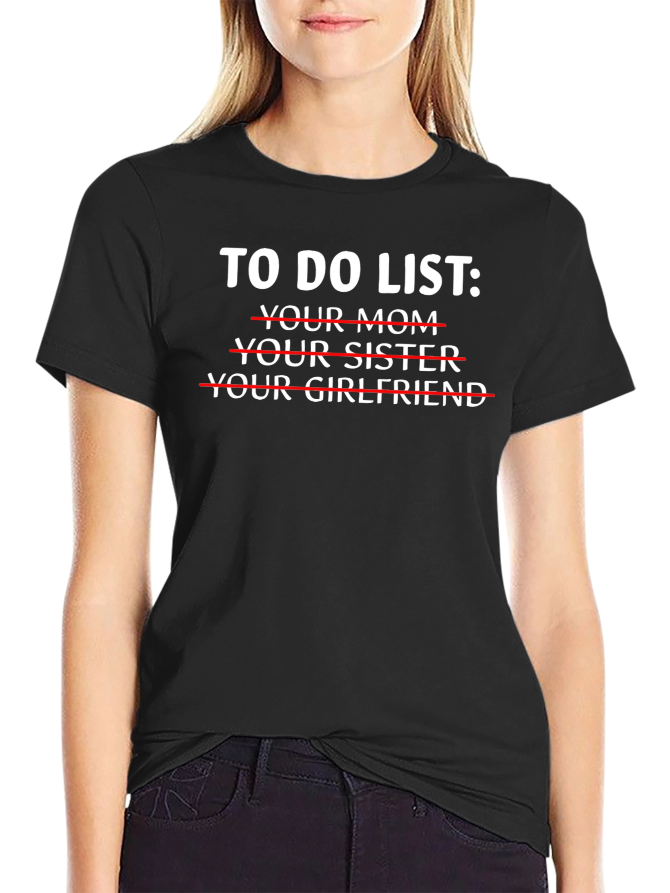 To Do List Graphic Novelty T-Shirt
