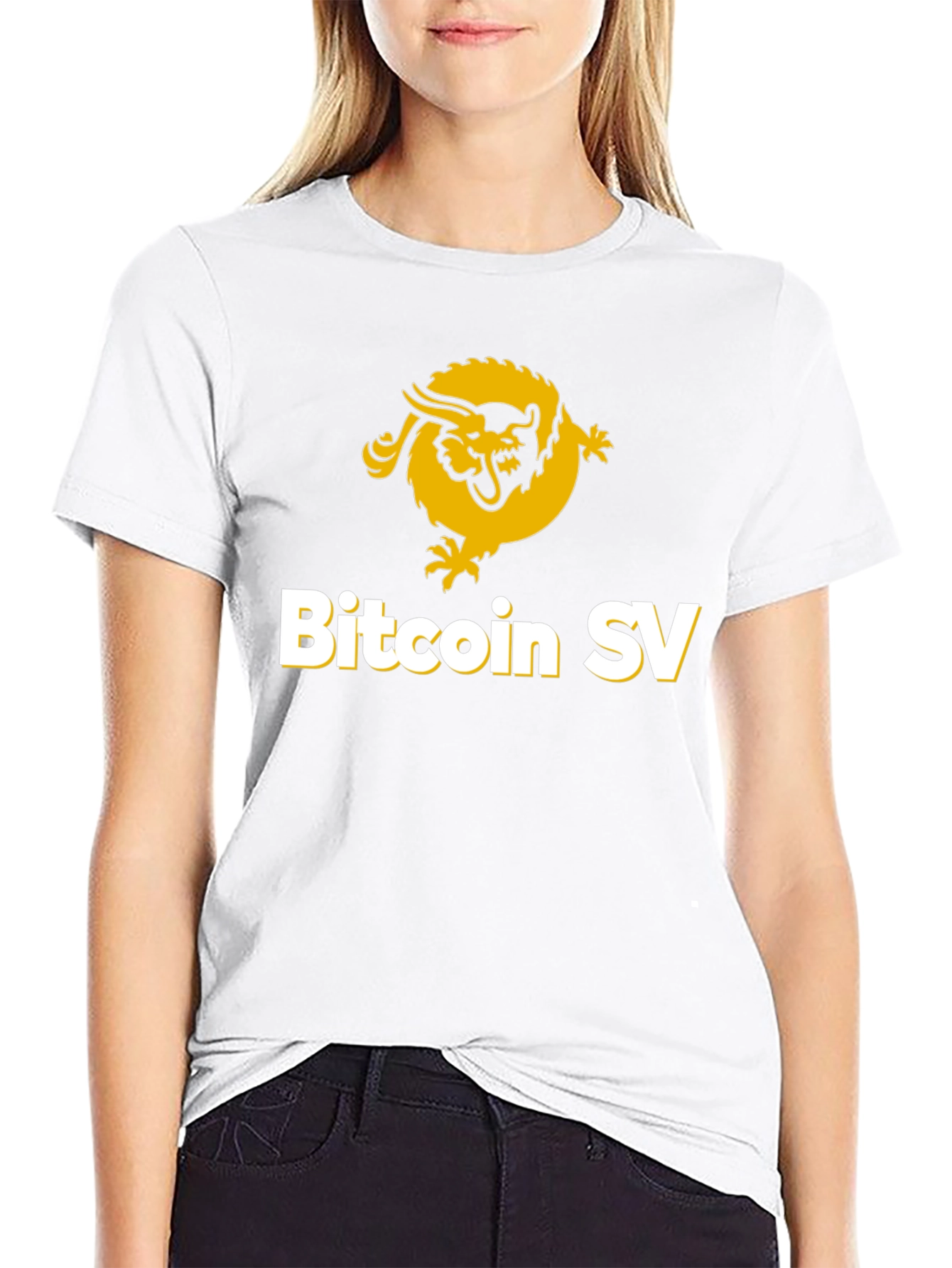 Bitcoin SV Dragon Graphic Tee