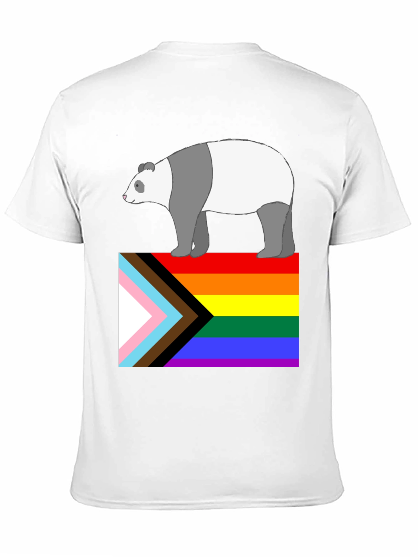 Pride Panda Graphic T-Shirt