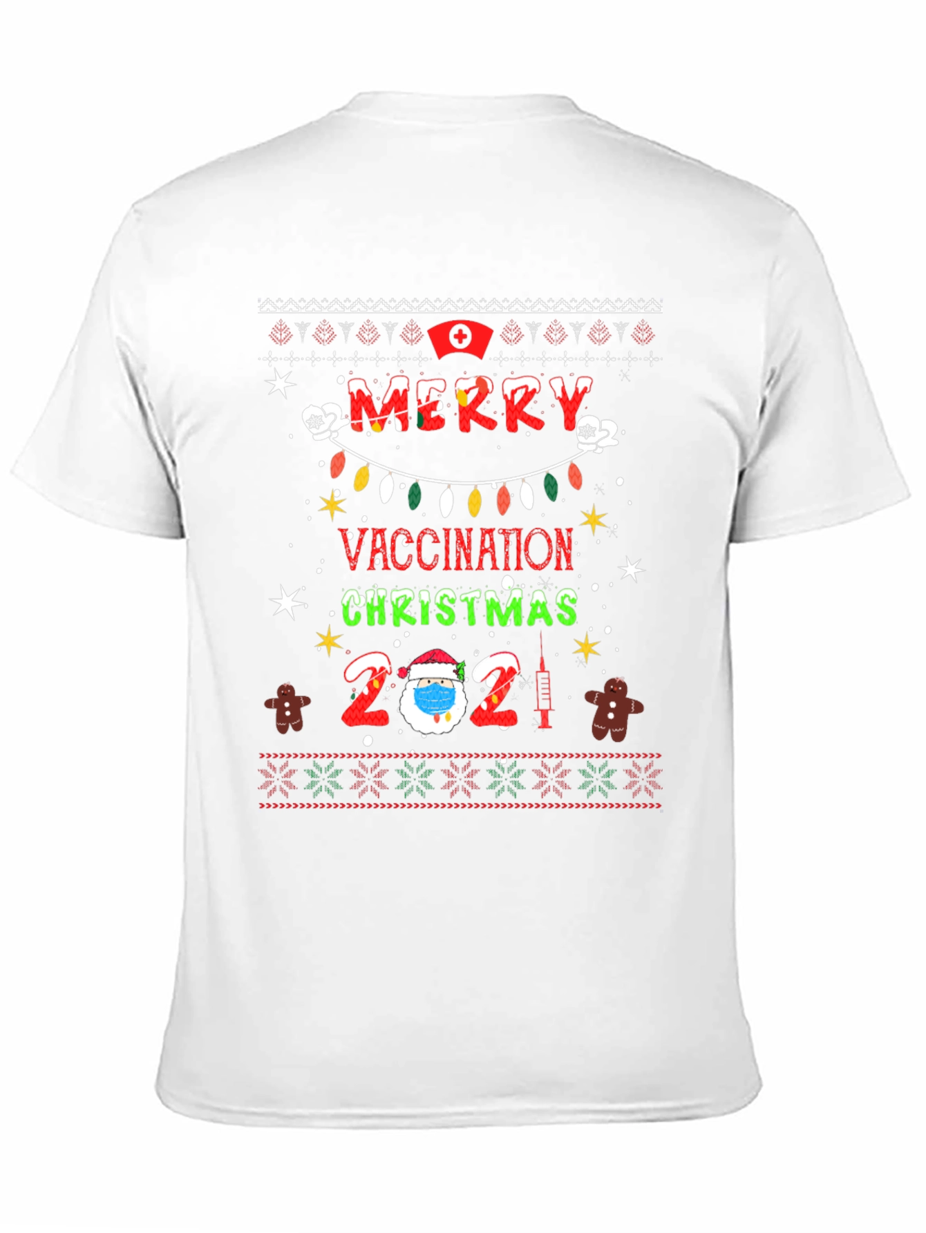 Merry Vaccination Christmas 2021 T-Shirt