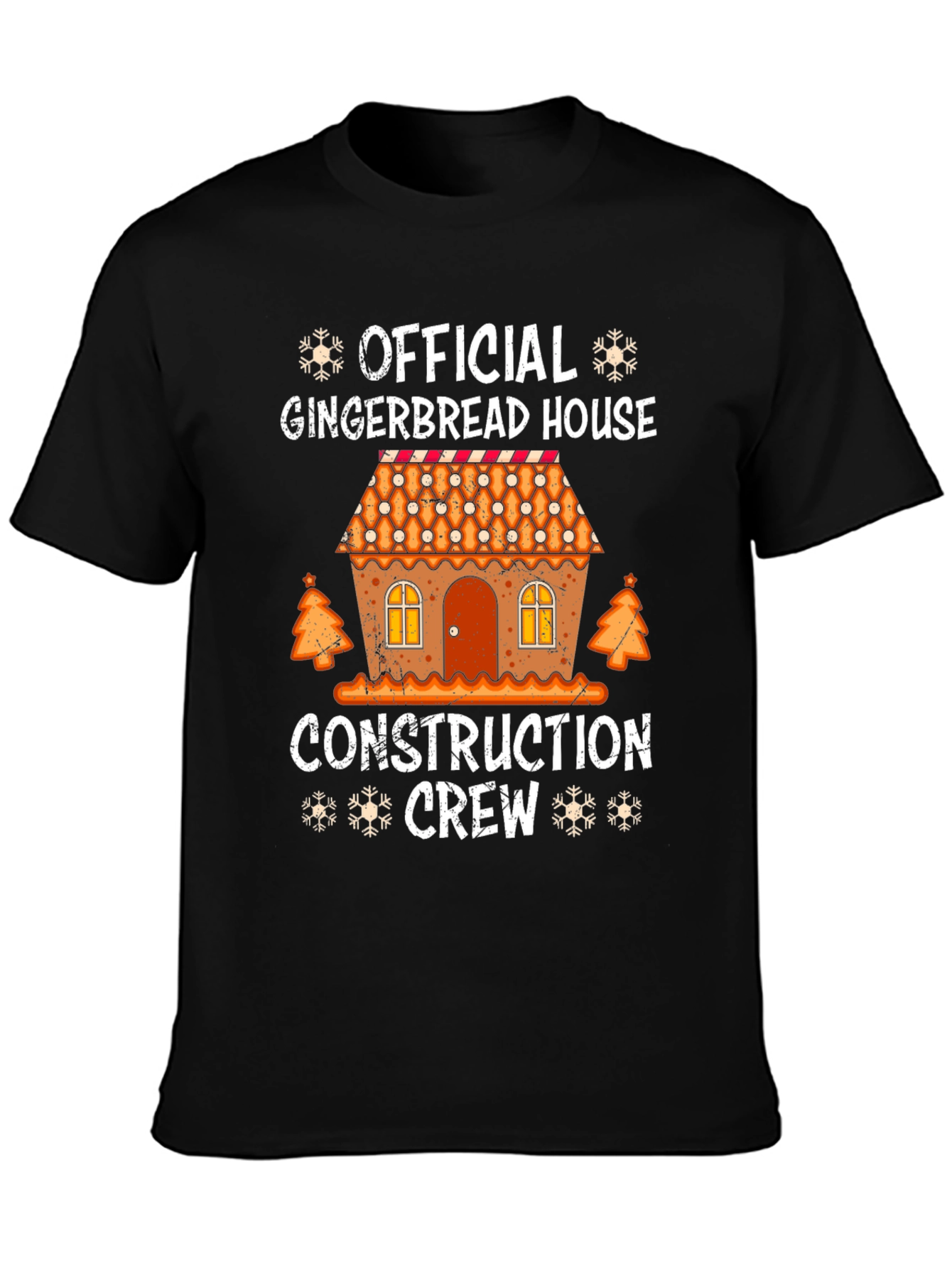 Gingerbread House Construction Crew T-Shirt