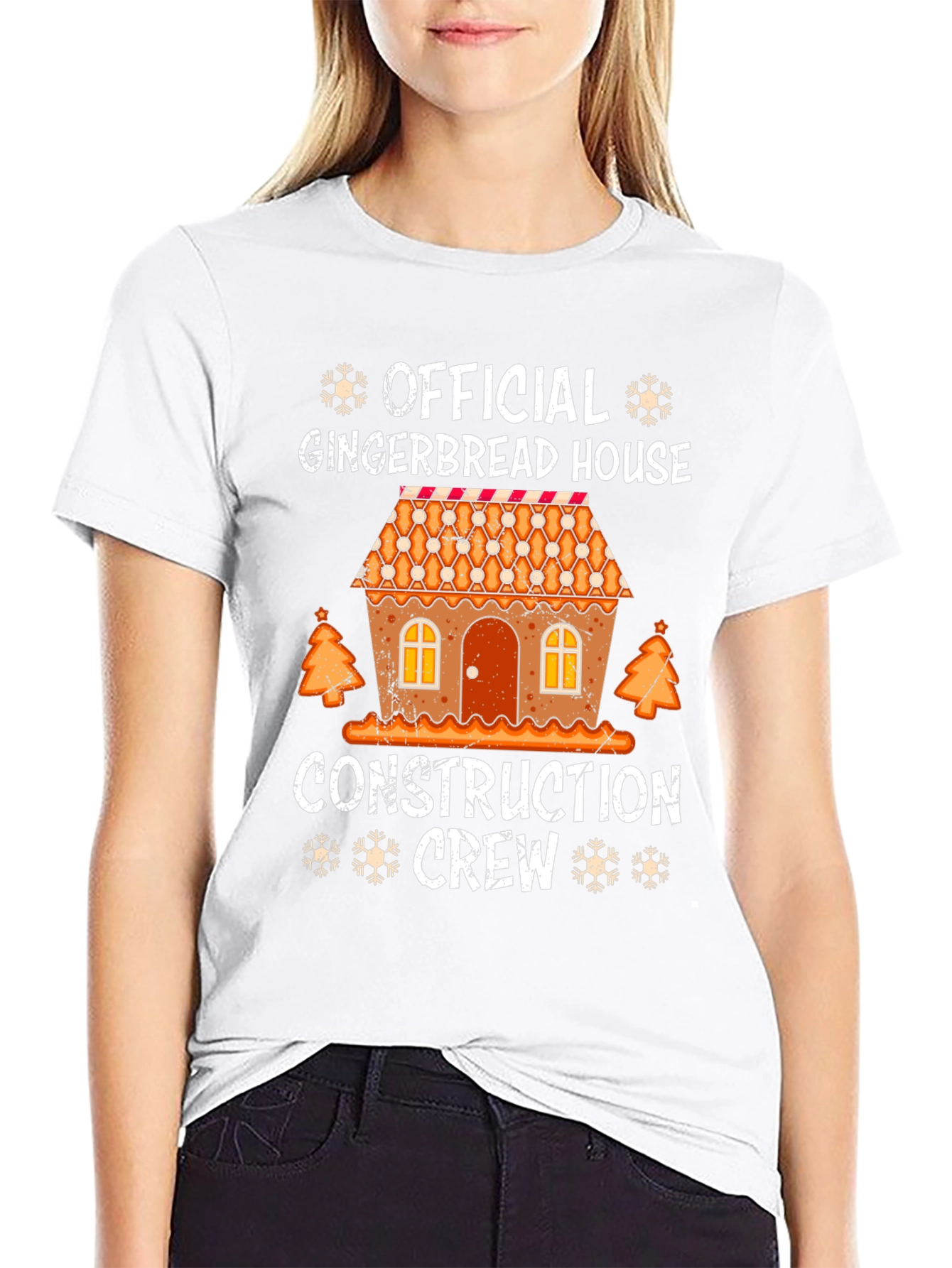 Gingerbread House Construction Crew T-Shirt