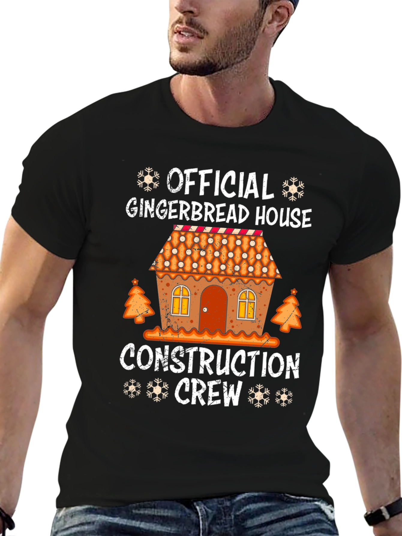 Gingerbread House Construction Crew T-Shirt
