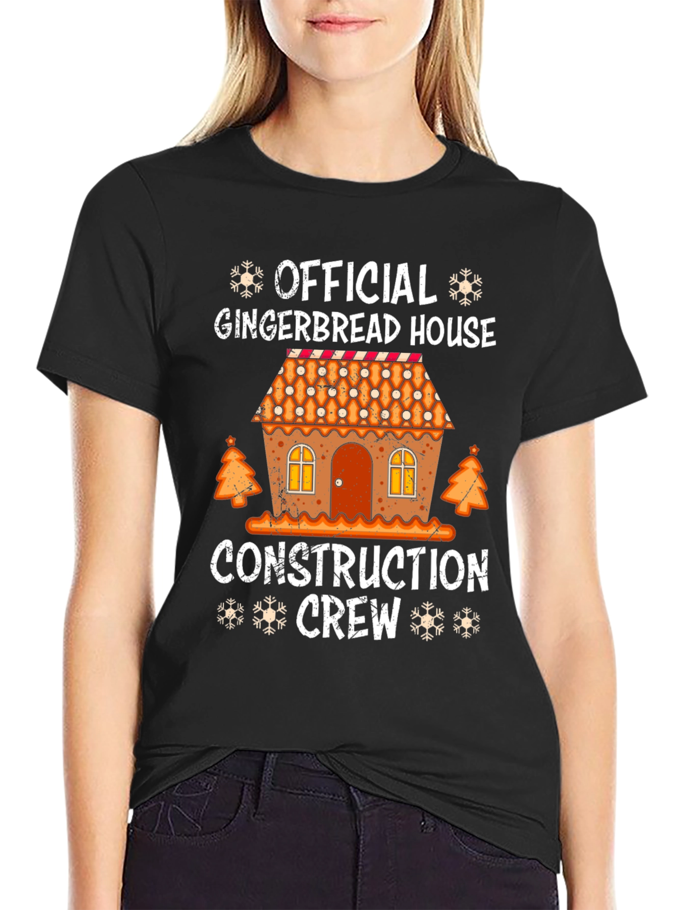 Gingerbread House Construction Crew T-Shirt