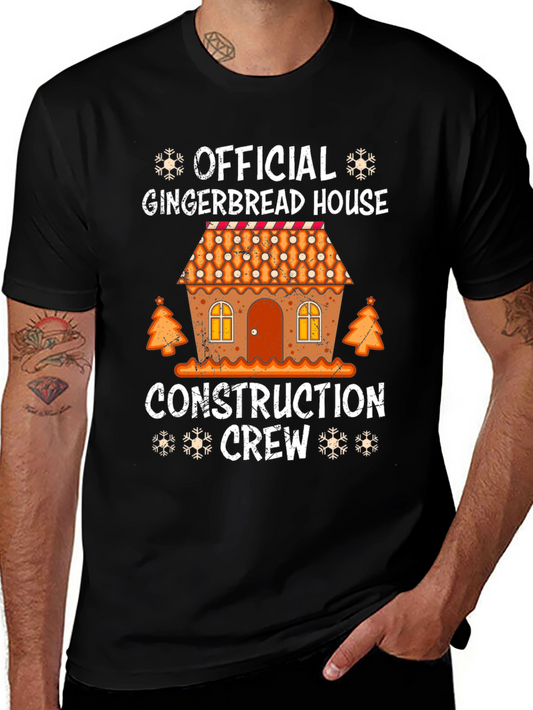 Gingerbread House Construction Crew T-Shirt