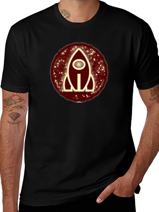 Rocket T-Shirt - Retro Style