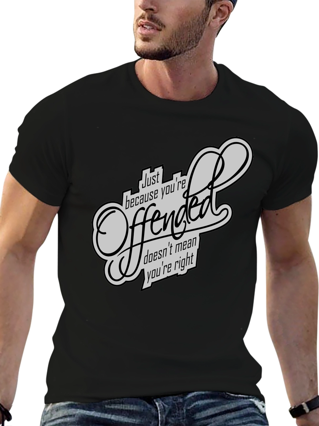 Offended T-Shirt - Funny Sarcastic Graphic Tee